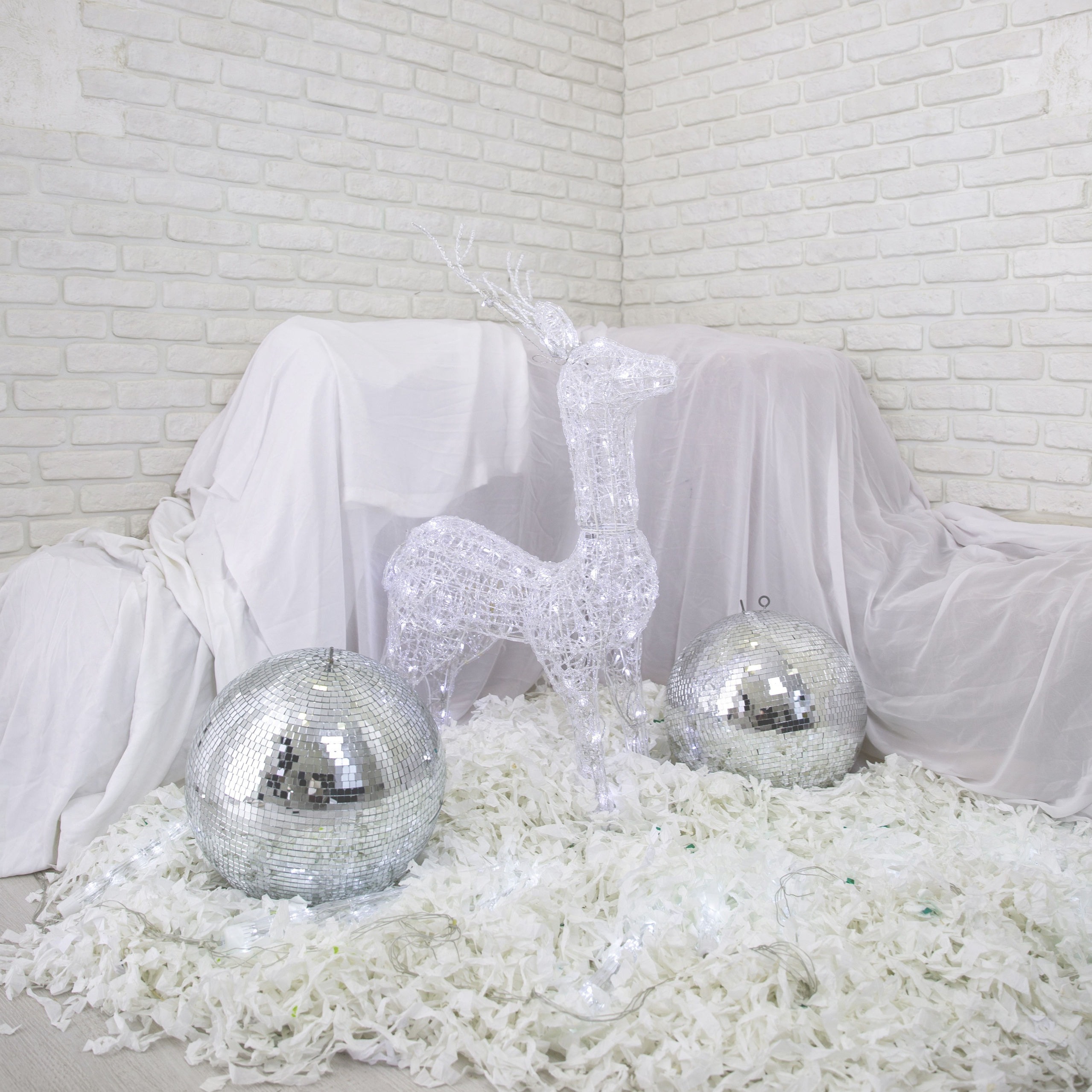 Новогодние интерьеры 2024-2025. Фотостудия Кураж