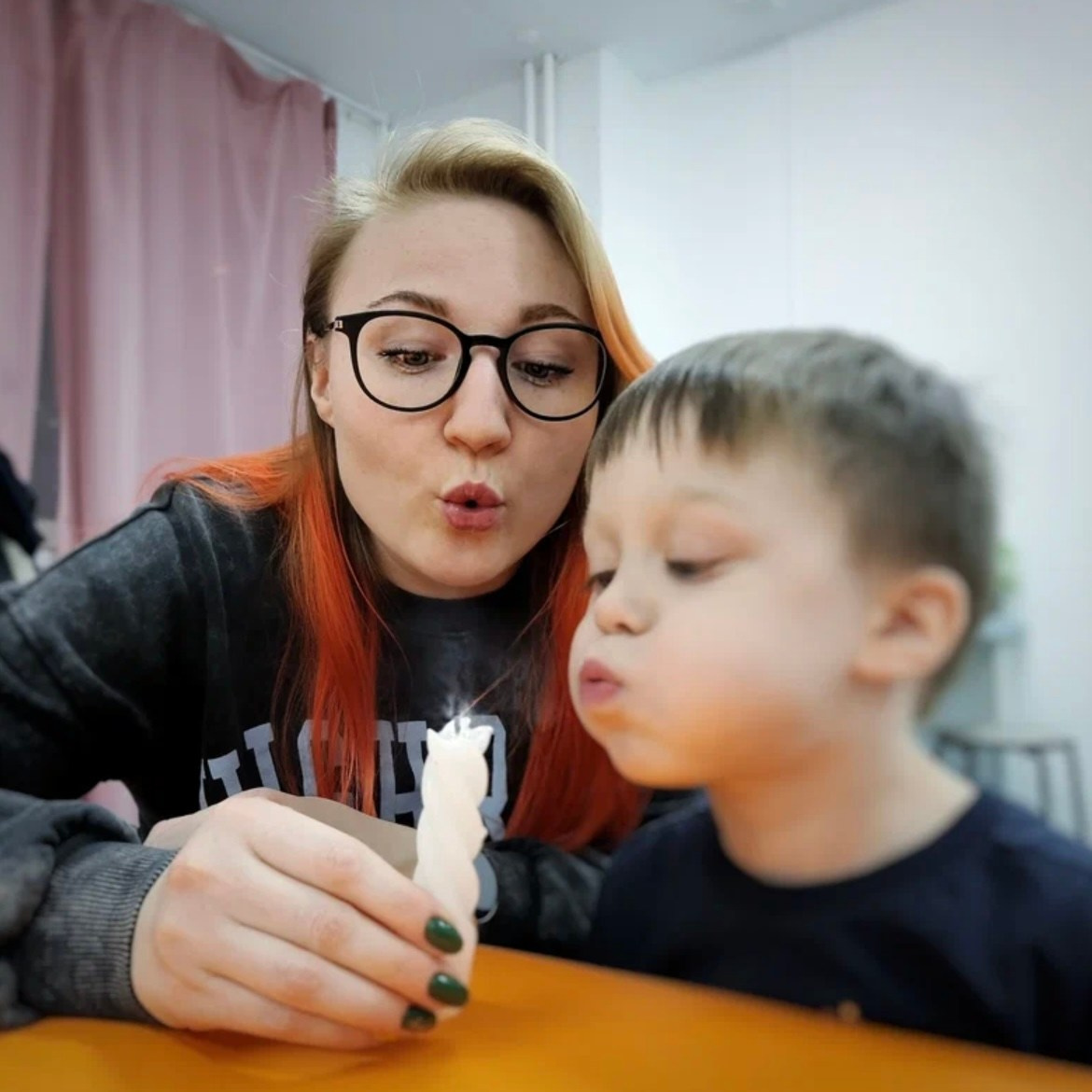 У лыбки — логопед