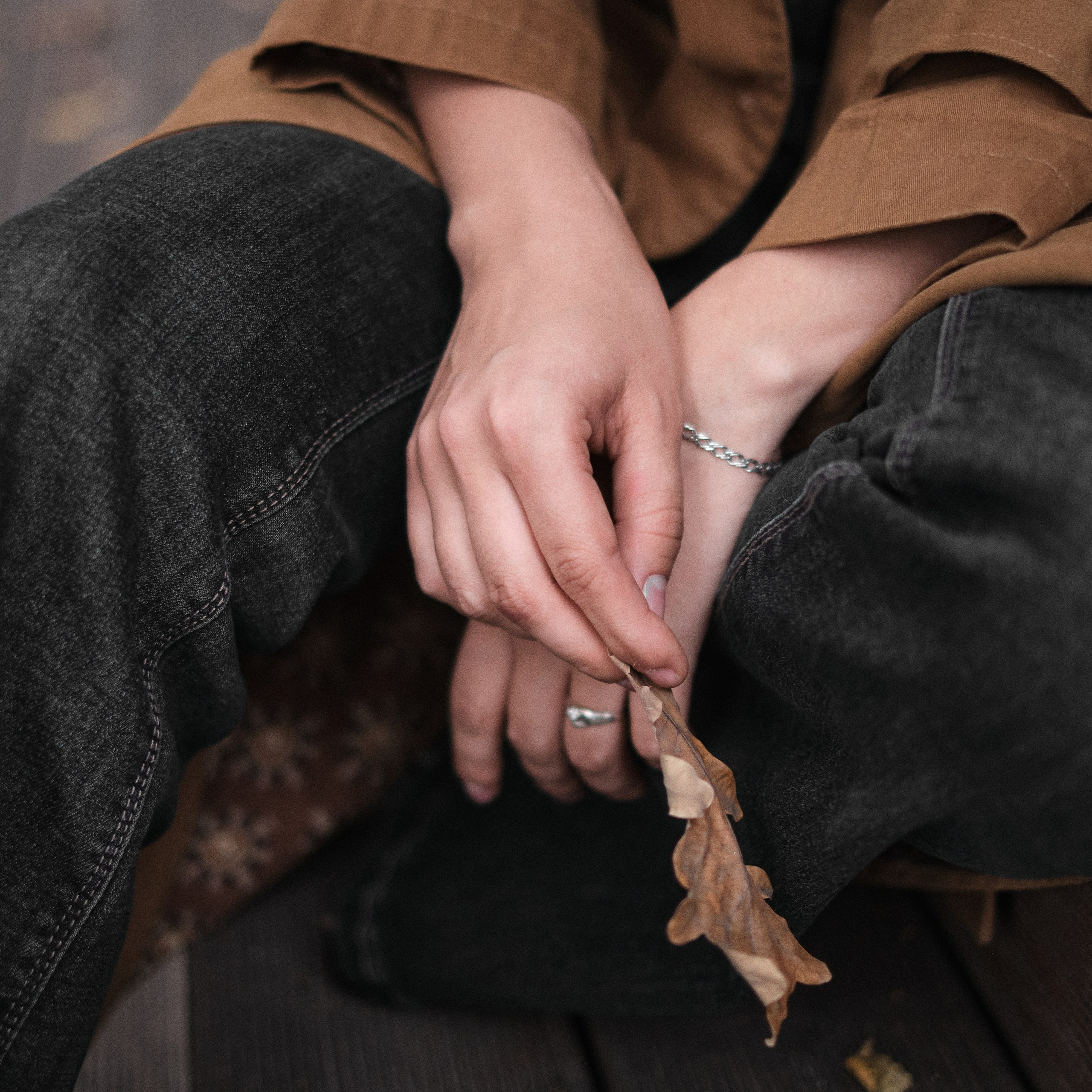 Фотосессия на осенней прогулке