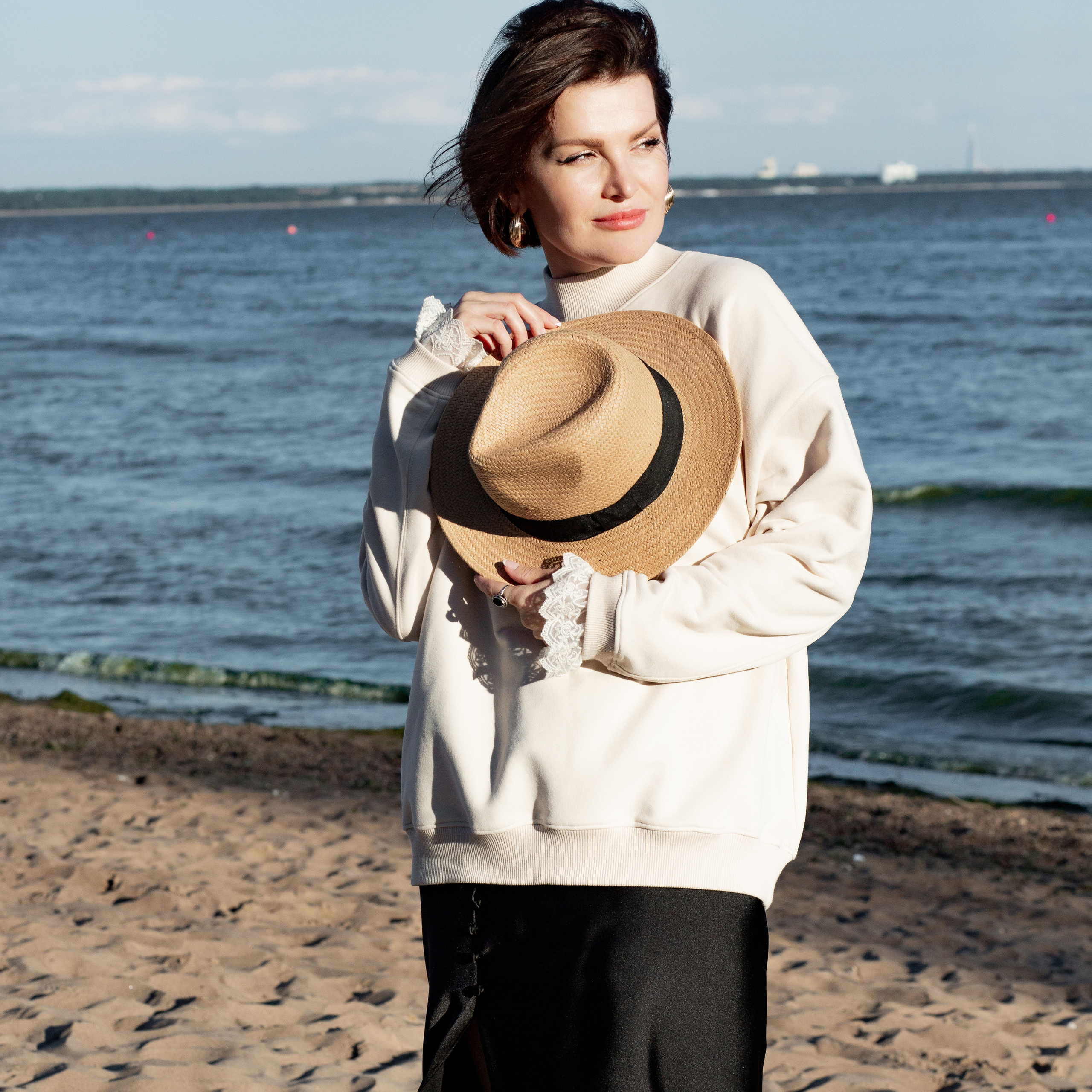 Фотосессия у залива в Репино, пригороде Питера, на Финском заливе