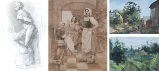 Итоги конкурса на соискание Диплома МАРХИ «За исключительные успехи в изобразительных дисциплинах». Главная