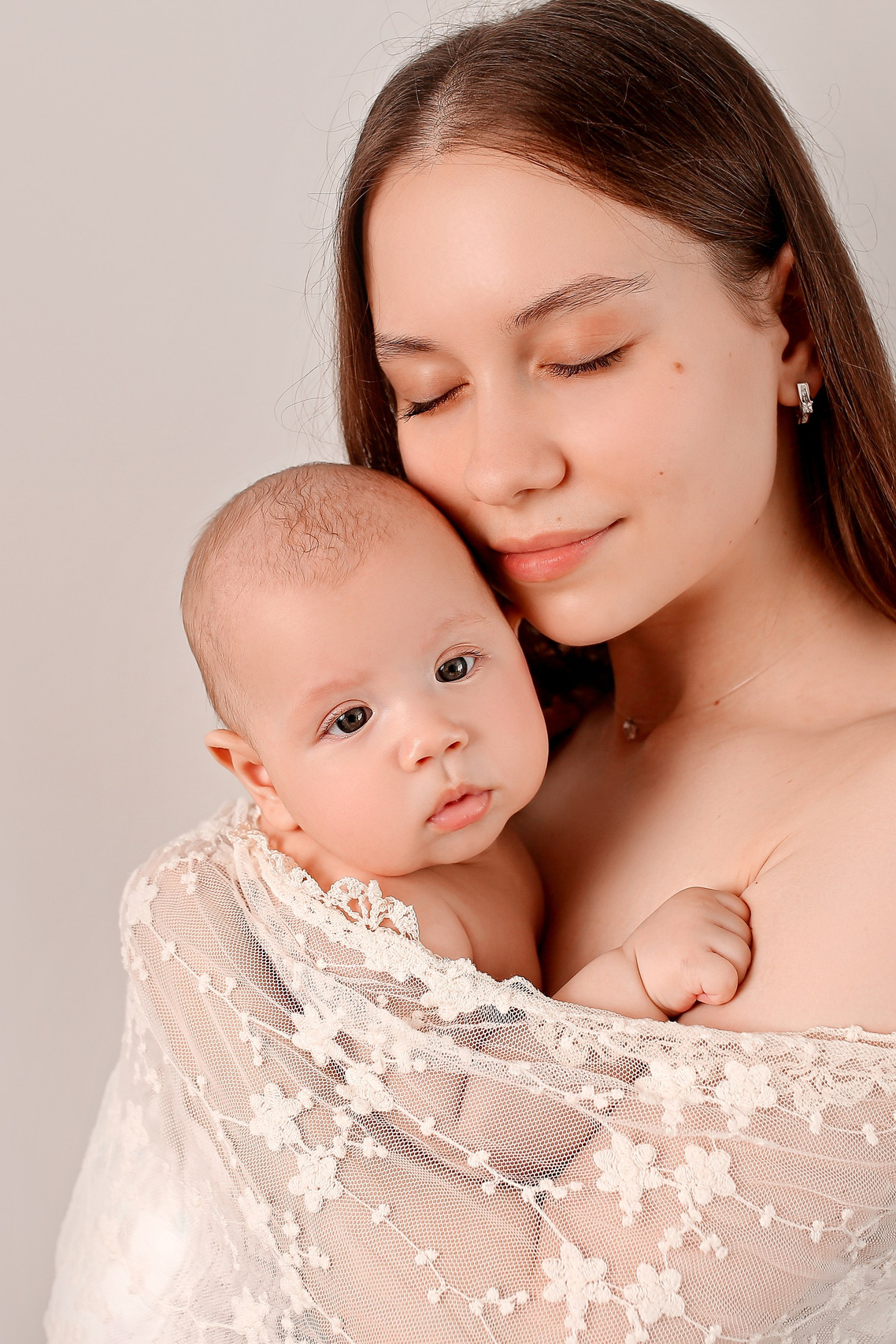 Индивидуальная съемка для малыша до года (полутора лет). Фотограф новорождённых и малышей до года в Оренбурге Елена Кульниязова
