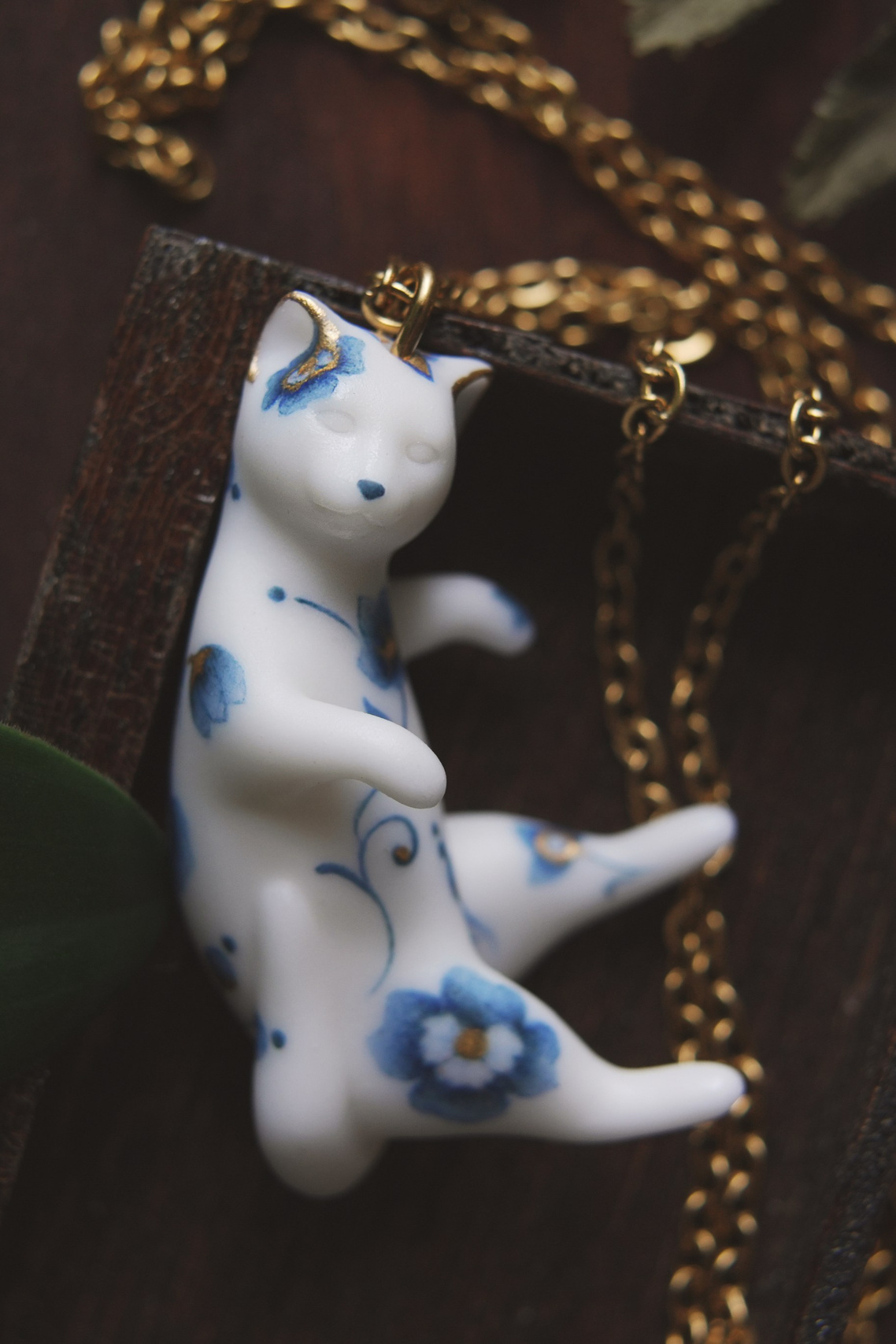 Авторские Шарнирные куклы и украшения из фарфора Алексаны Лавринчук