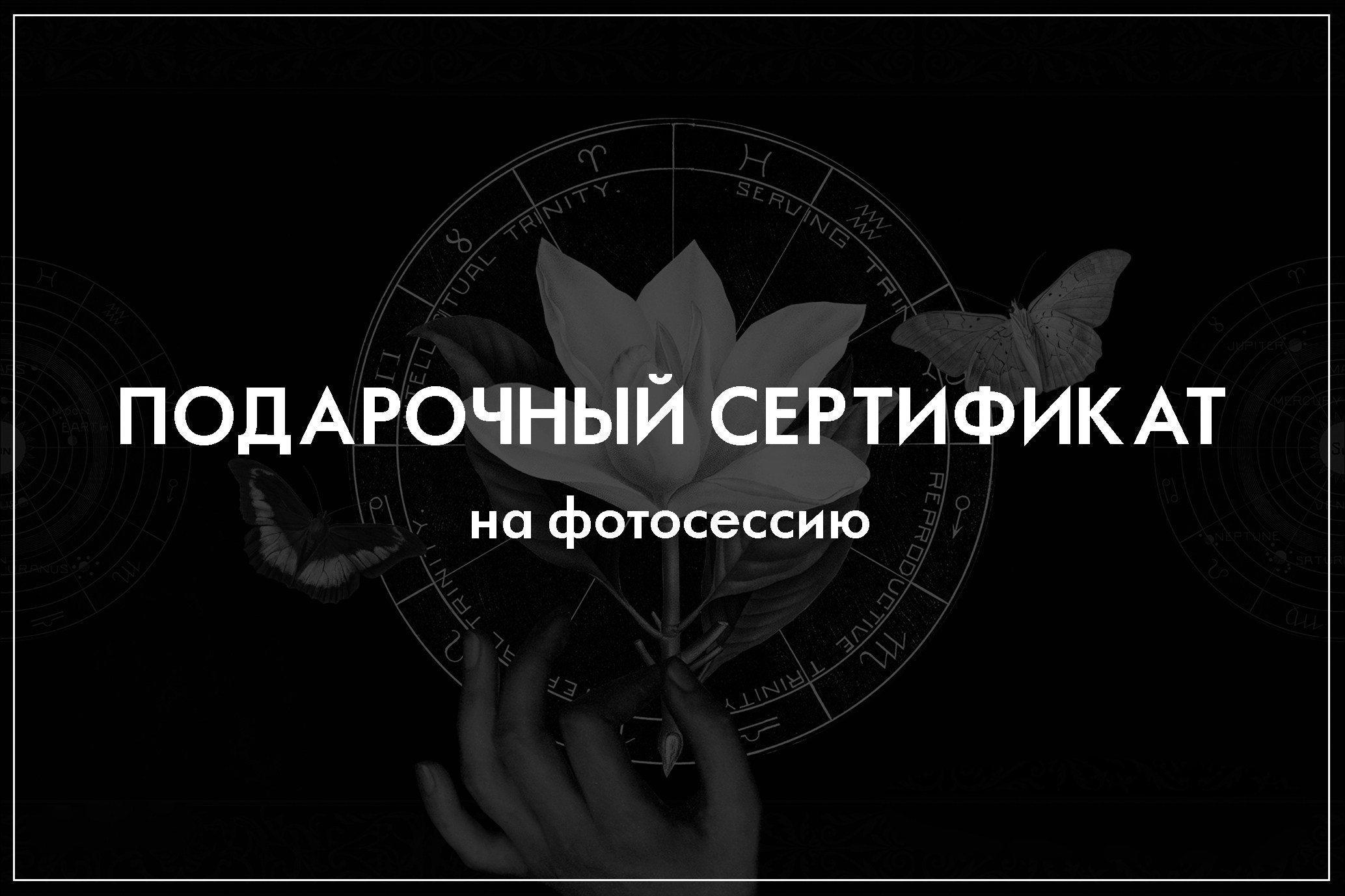 ПОДАРОЧНЫЙ СЕРТИФИКАТ. Фотограф и дизайнер фотоальбомов Анастасия Жданюк