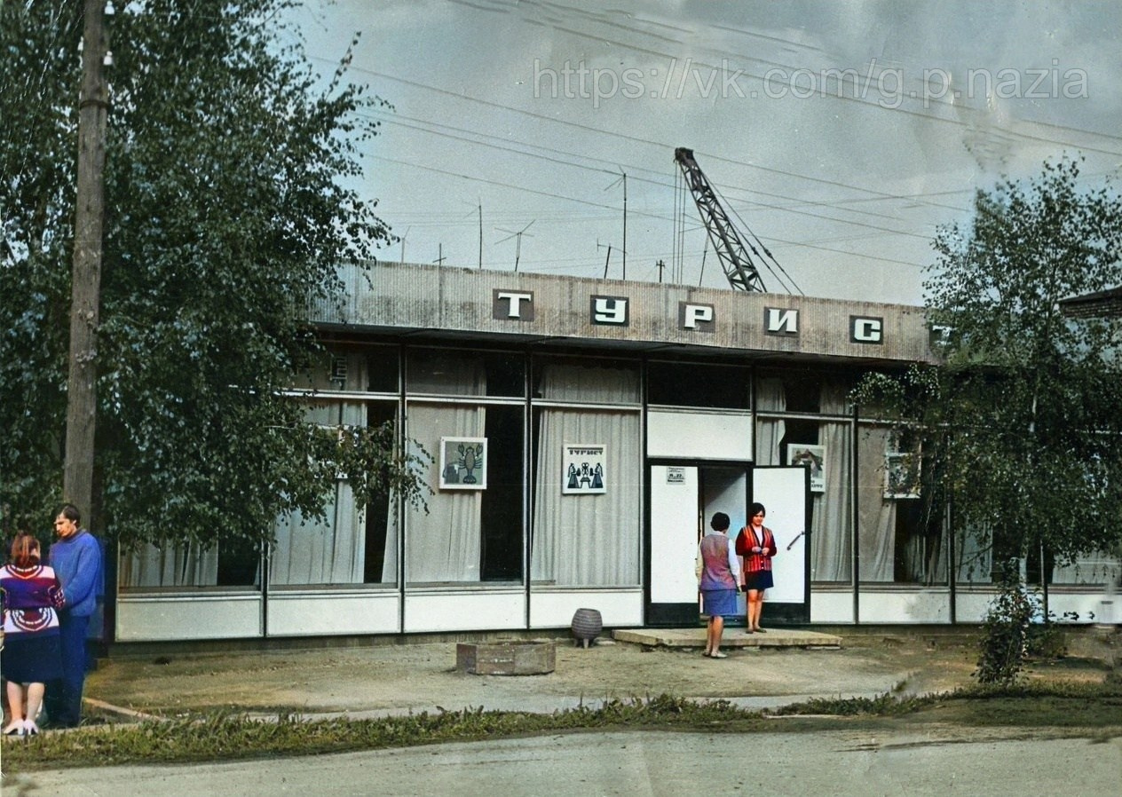 Магазины, киоски, кафе, дом быта, аптека и гостиница. История Назиевского городского поселения