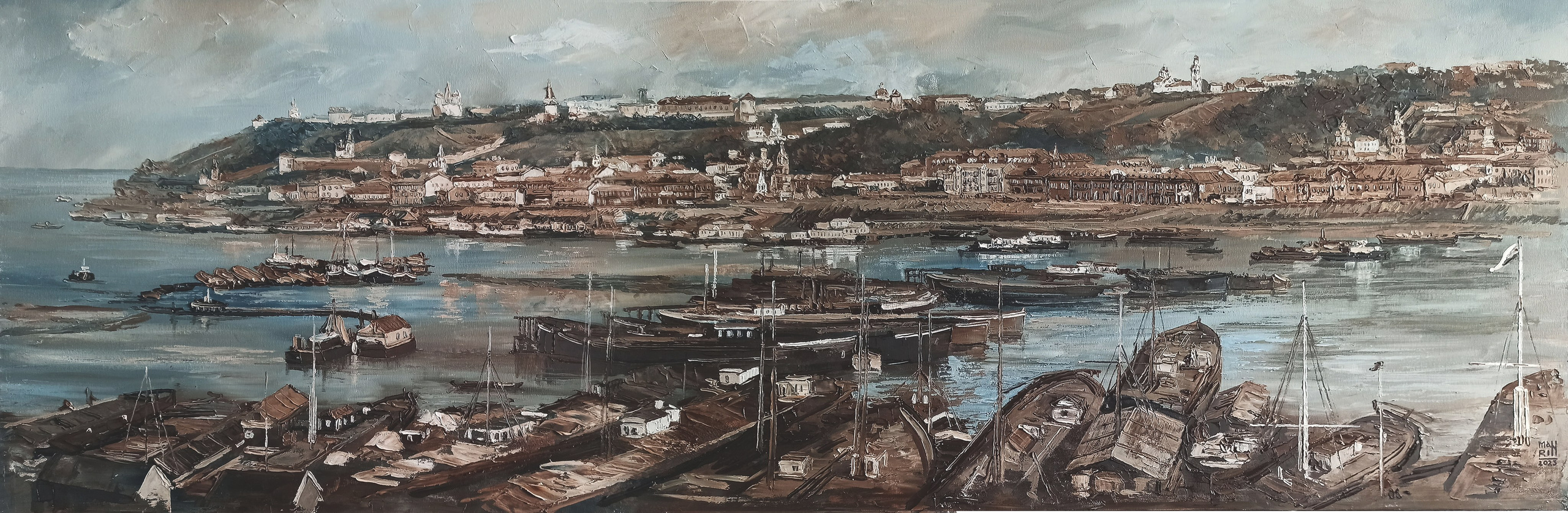 Новосельская Марина галерея картин. НТОХ  «КОЛЛАЖ»