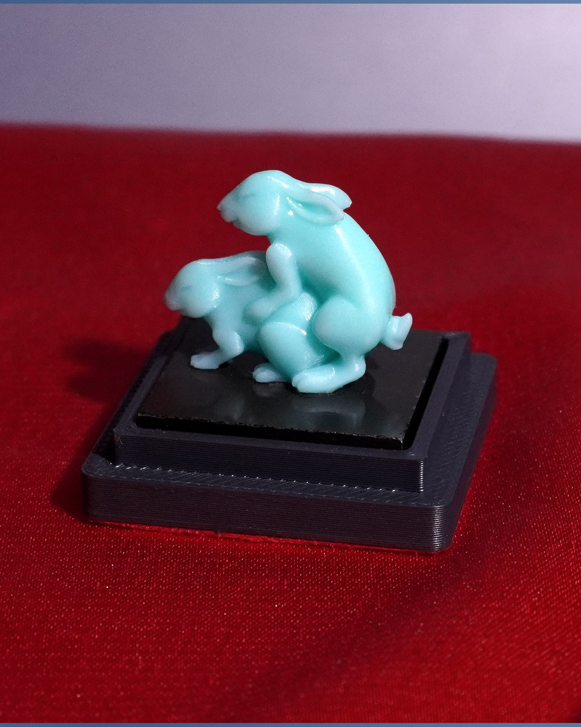 Миниатюрные призы для конкурса, созданные с помощью 3D‑принтера.