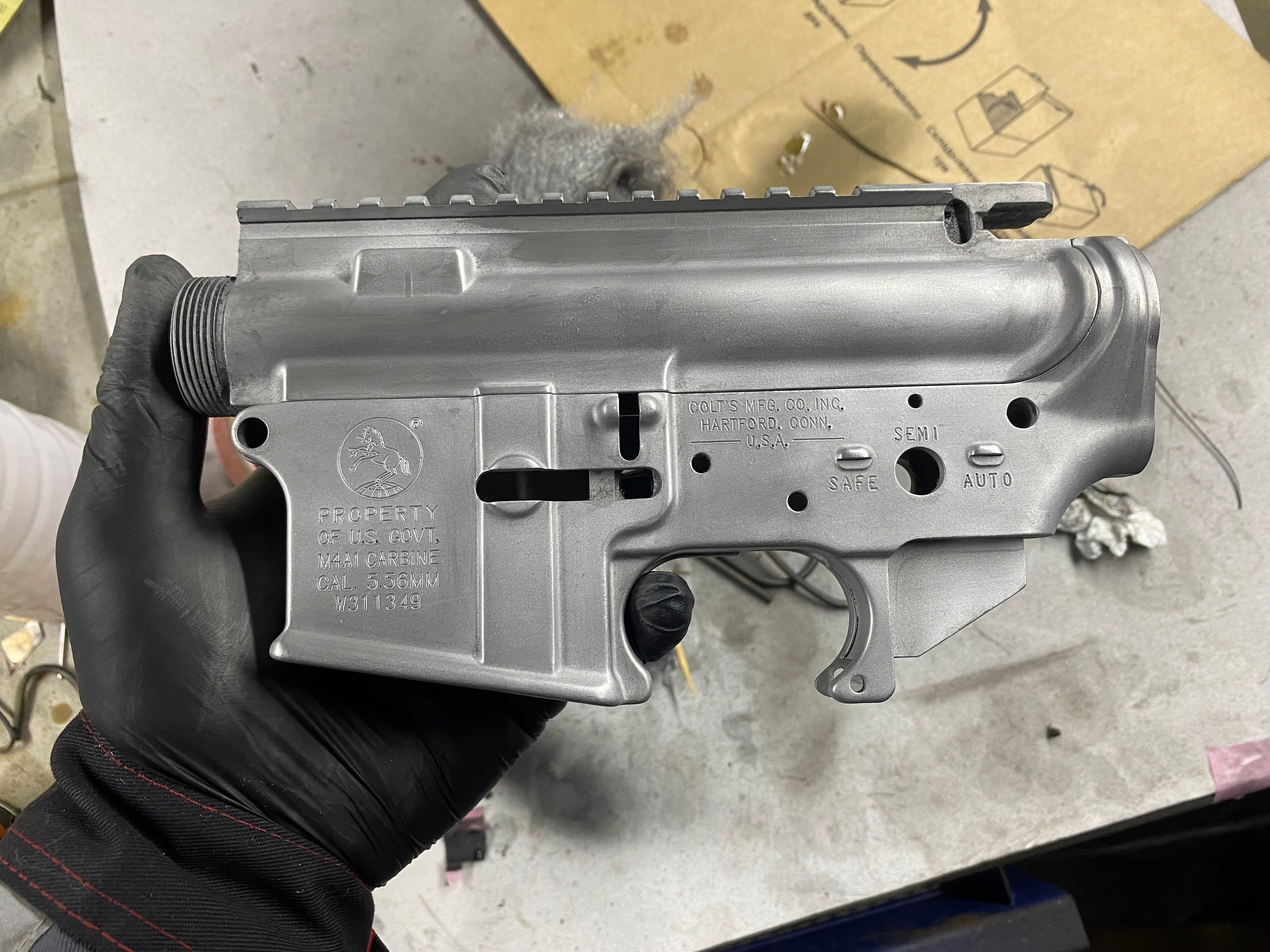 Удаление глубоких царапин. Страйкбольная мастерская Бигич Воркшоп