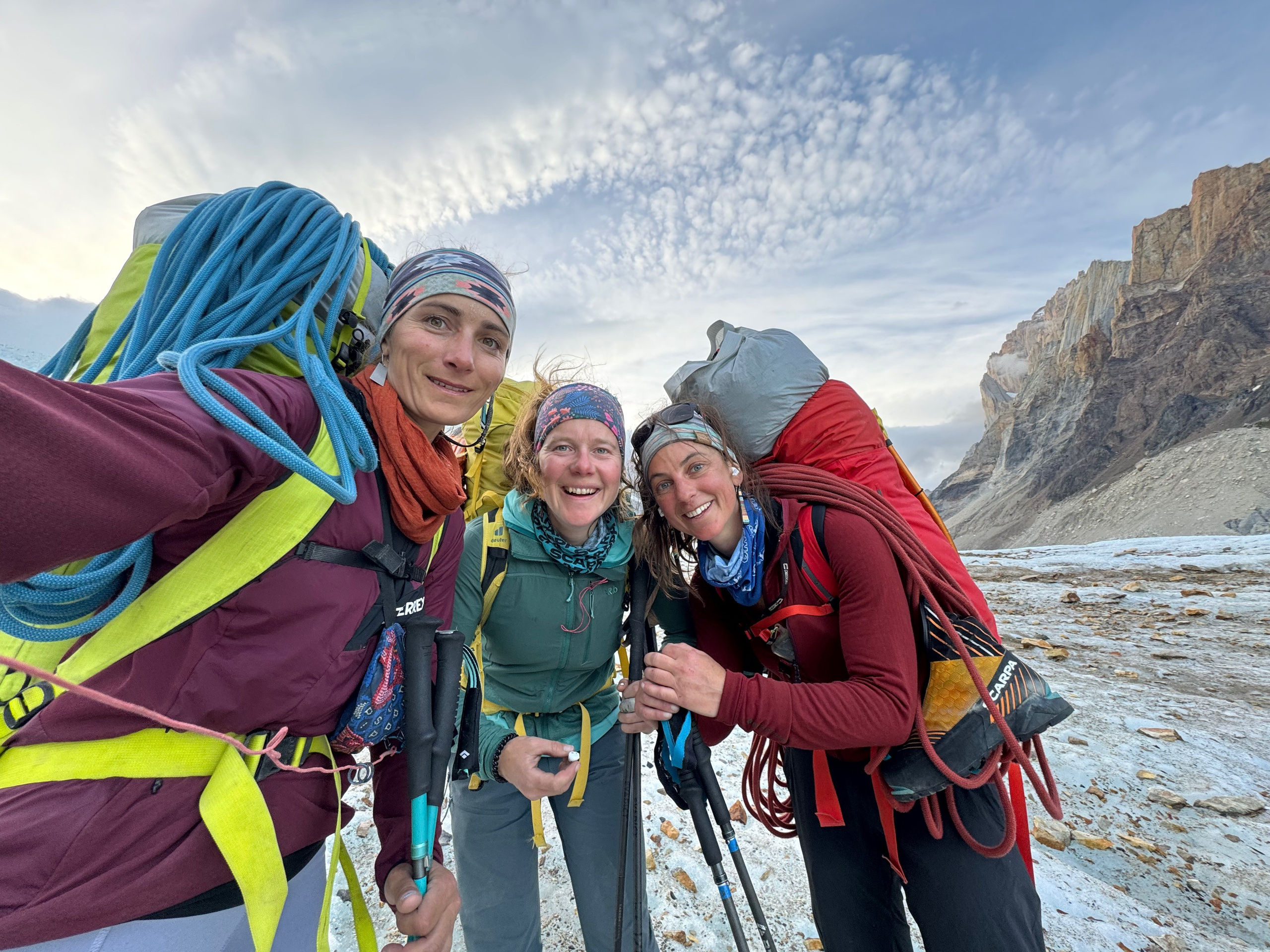 French all-women team have climbed Filo Sureste route on Cerro Torre. “Steel Angel”: women’s climbing award