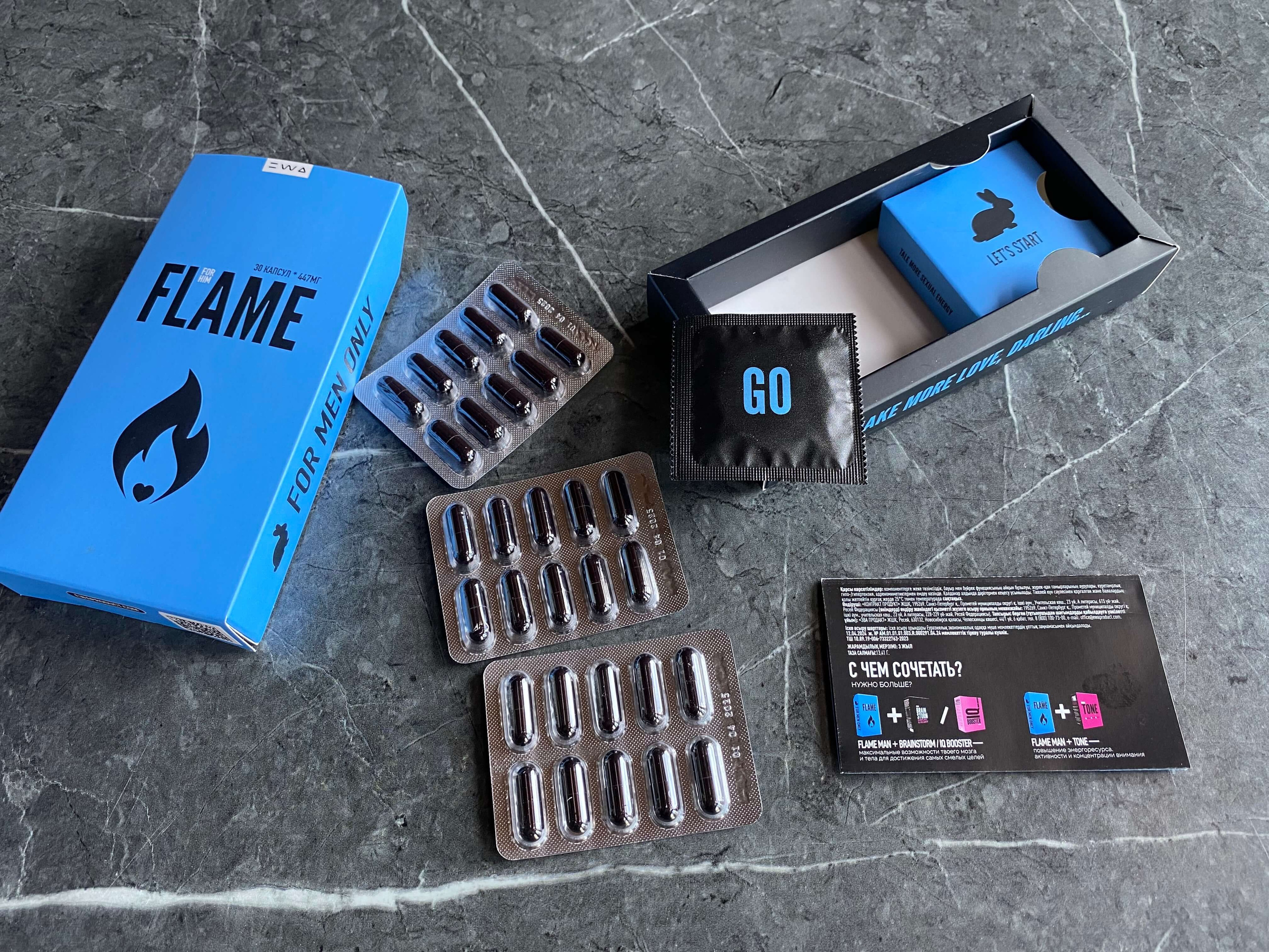 FLAME MAN — продукт для повышения сексуальной энергии от EWA Product