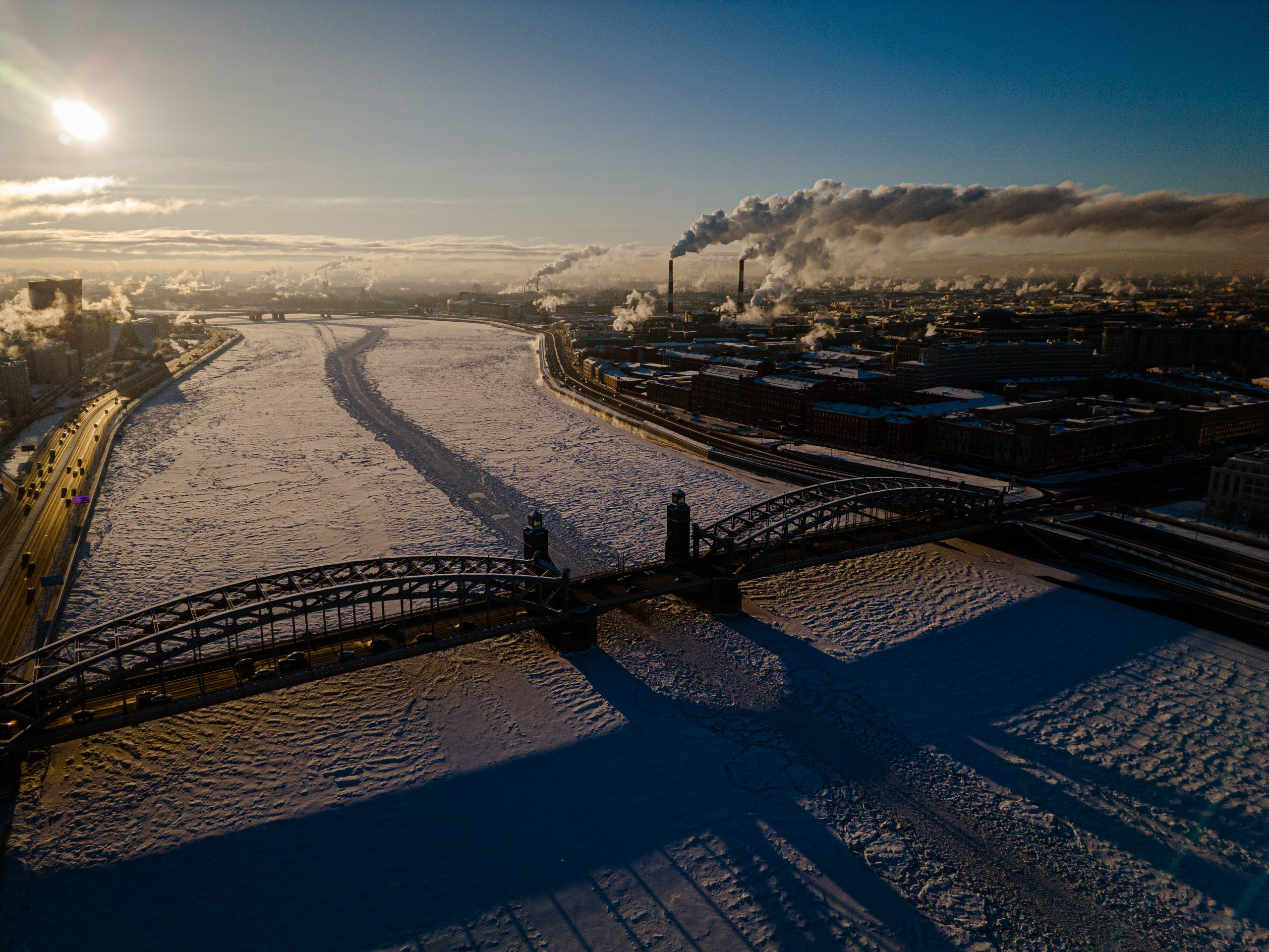 Аэросъемка. Студия визуального контента в Санкт-Петербурге и Москве