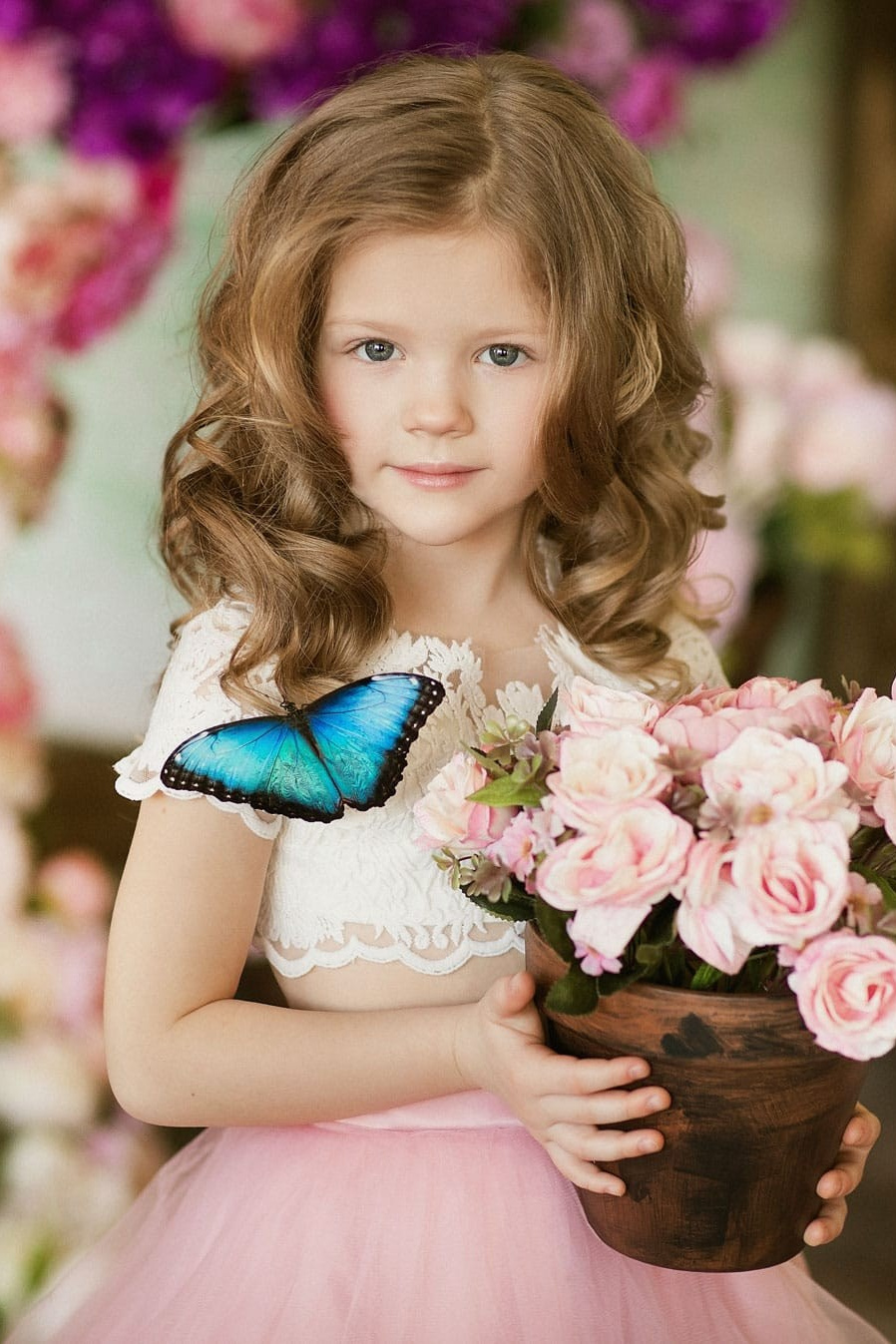 Фотосессия с живыми тропическими бабочками в Краснодаре. Интерьерная фотостудия FOTOGEN г. Краснодар