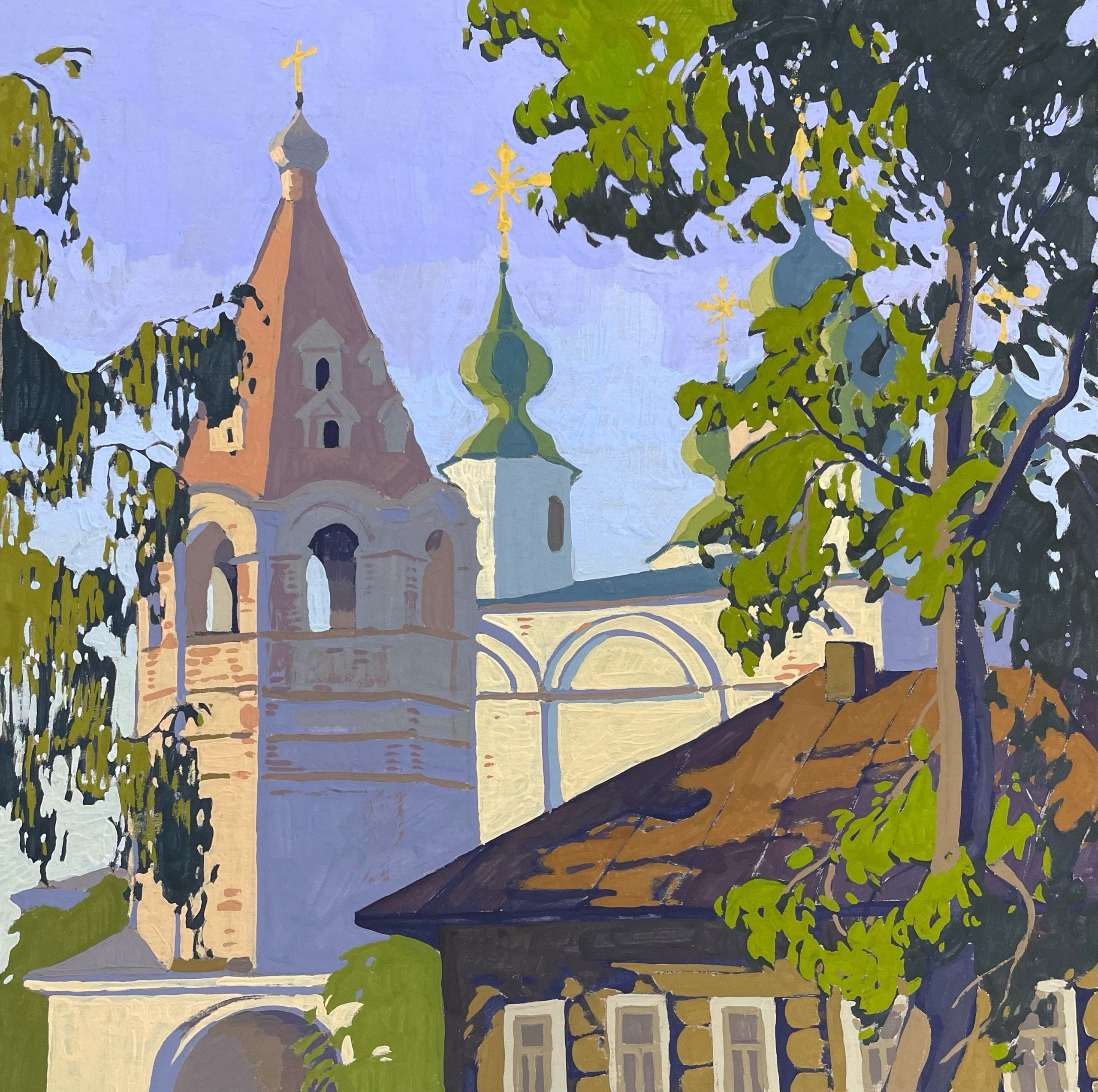 Пейзажи. Художница Лиза Владимирова