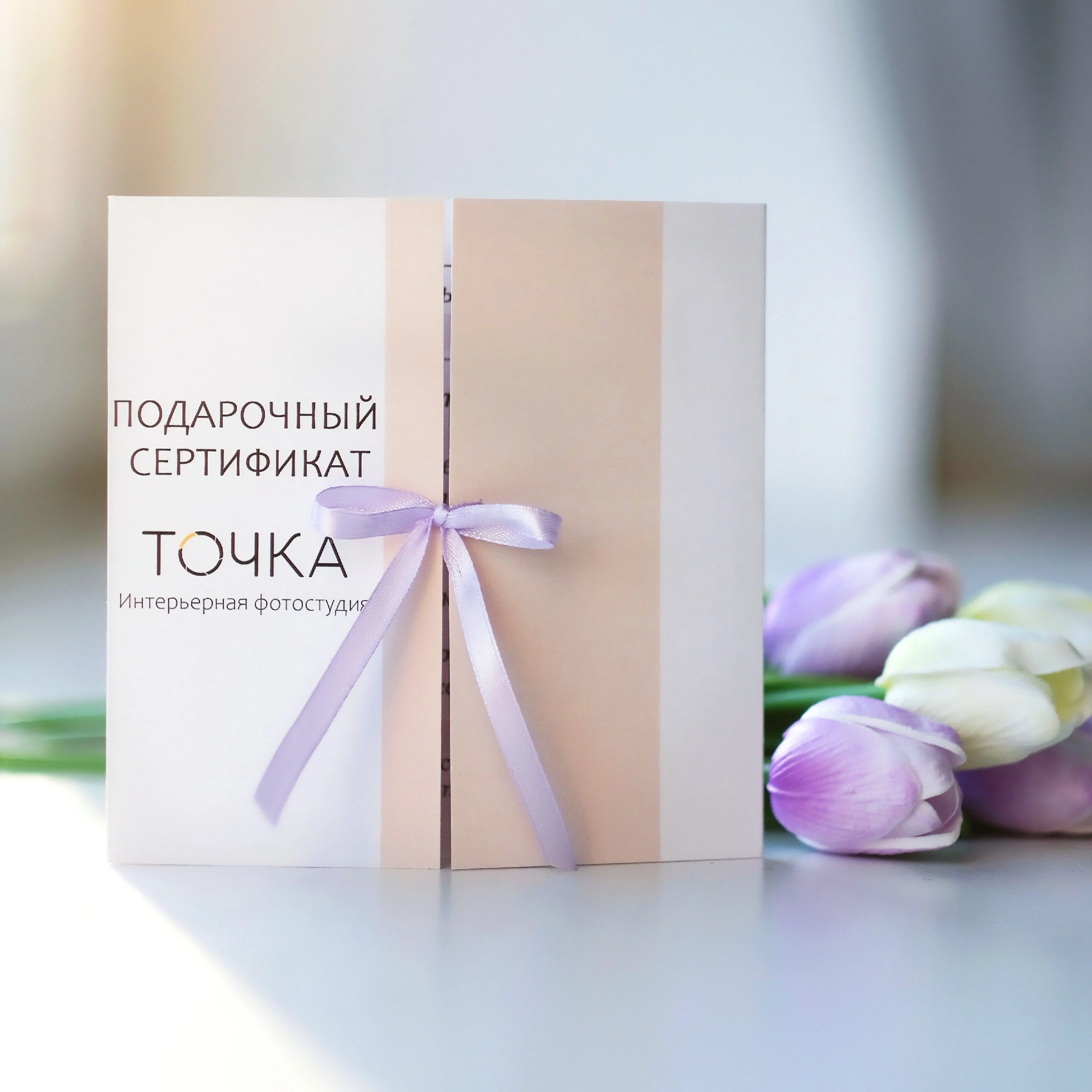 Купить подарочный сертификат на аренду зала в фотостудии Точка — оригинальный подарок на Новый год
