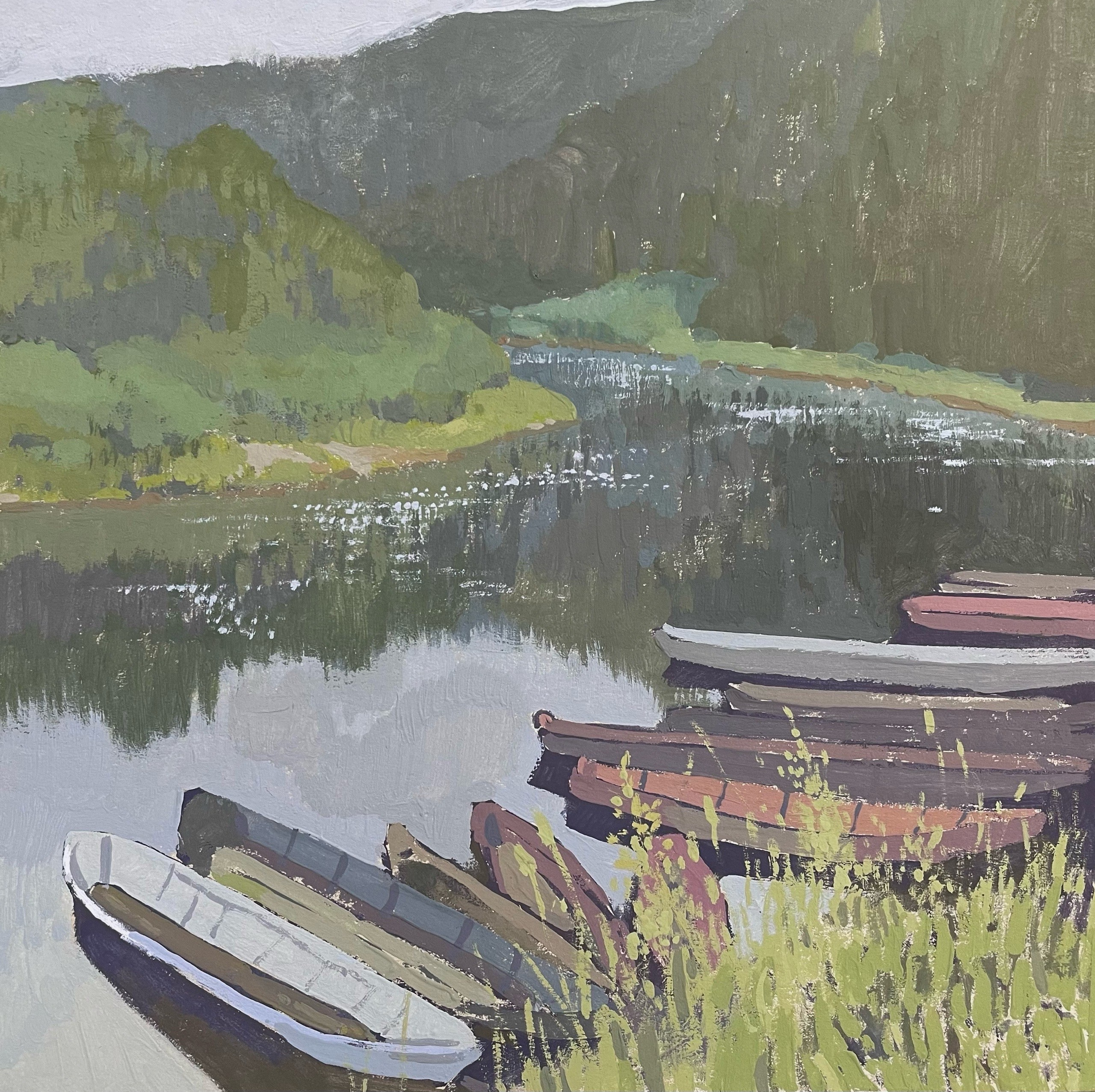 Пейзажи. Художница Лиза Владимирова