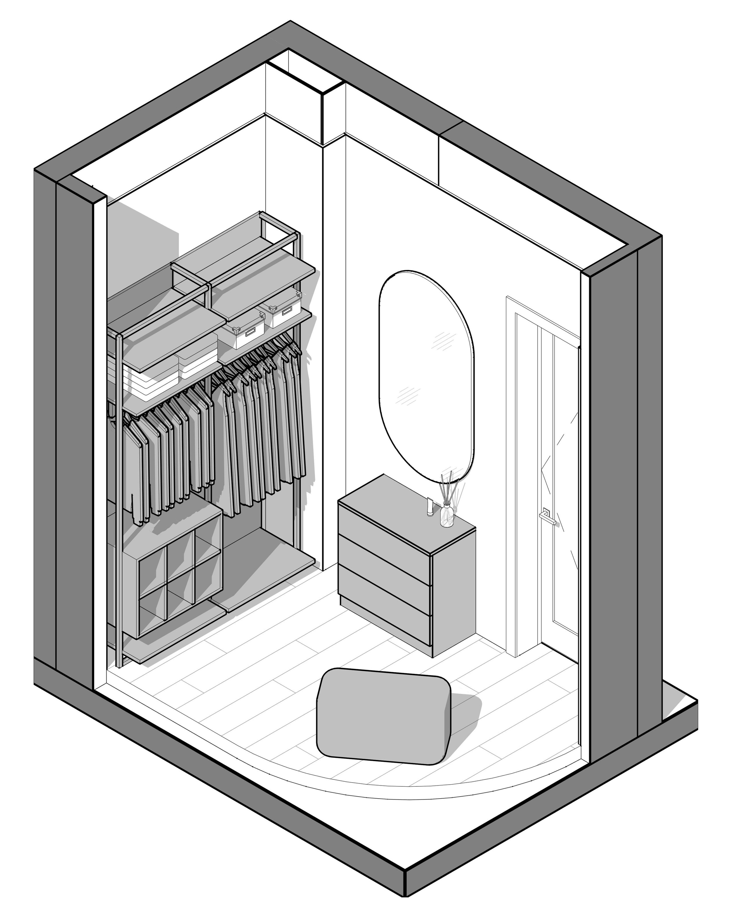 Квартира ЖК Полюса. Архитектурно-дизайнерское бюро ROOMS