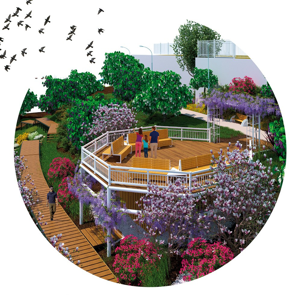 Проект благоустройства парка 80-летия образования Краснодарского края. Интерьерный дизайнер в Сочи Поплавская Татьяна. Проектирование интерьеров и организация процесса ремонта