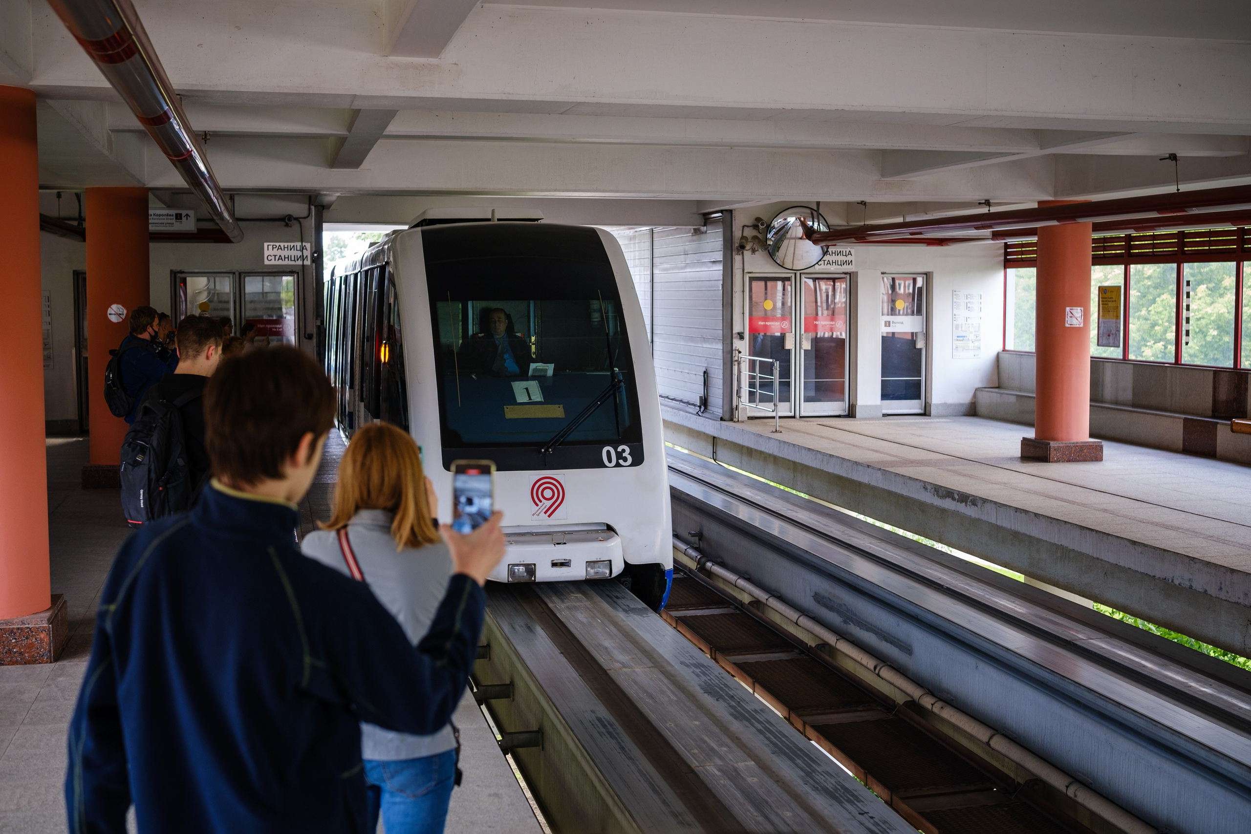 Московский монорельс. Сайт фотографа Дмитрия Батенёва