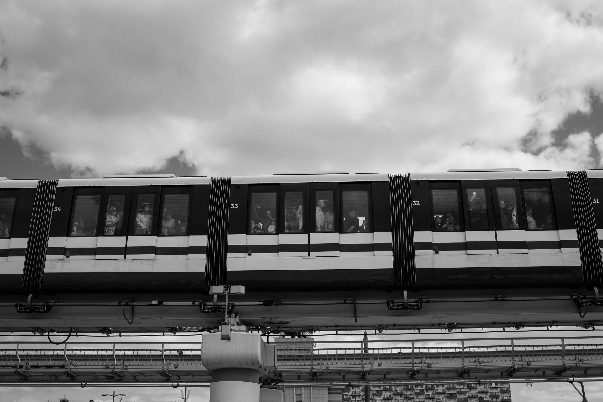 Московский монорельс. Сайт фотографа Дмитрия Батенёва