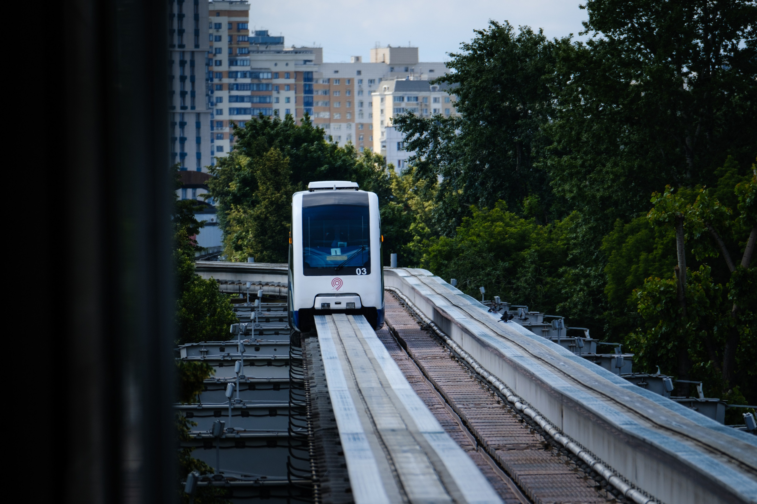 Московский монорельс. Сайт фотографа Дмитрия Батенёва