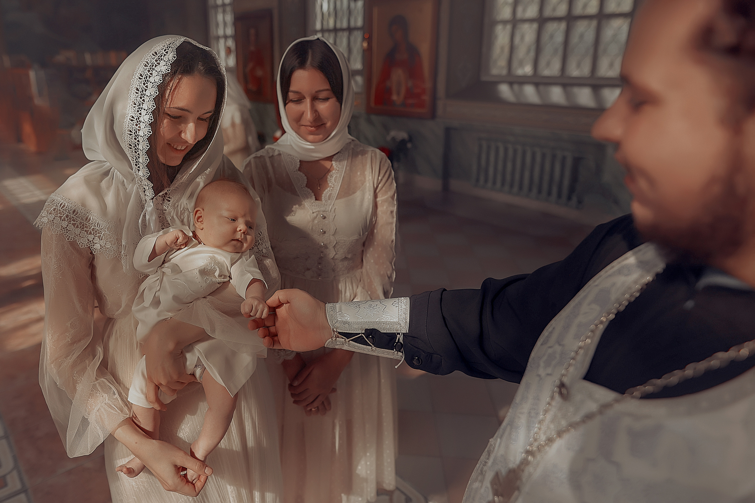 Съёмка Таинства Крещения, Крещение детей, Таинство Крещения