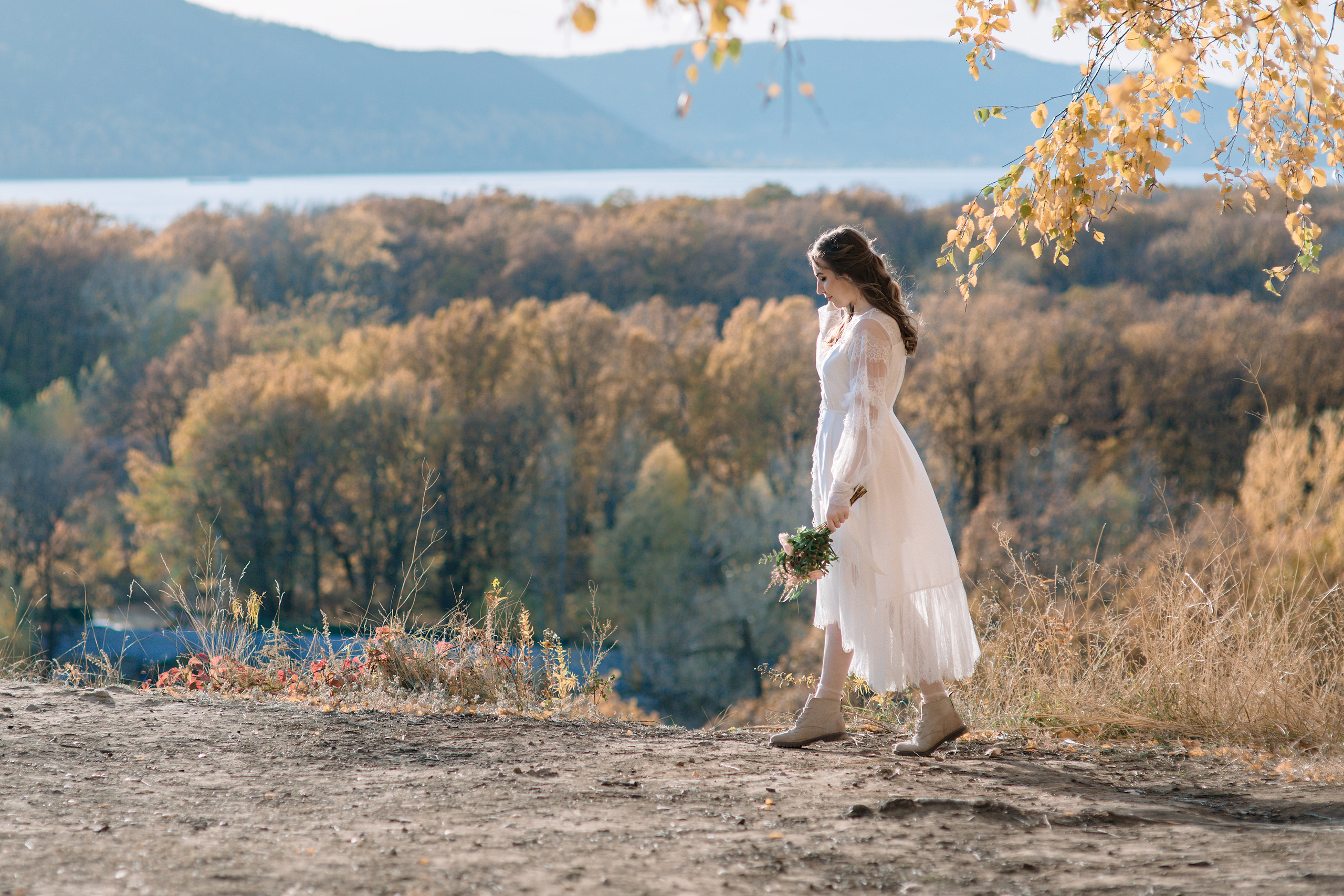 Лавстори с красивым видами. Свадебный фотограф в Самаре Катерина Мостовая