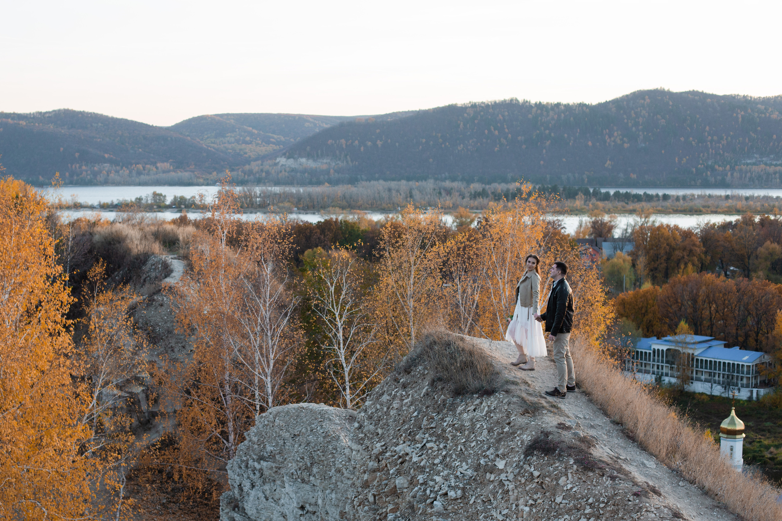 Лавстори с красивым видами. Свадебный фотограф в Самаре Катерина Мостовая