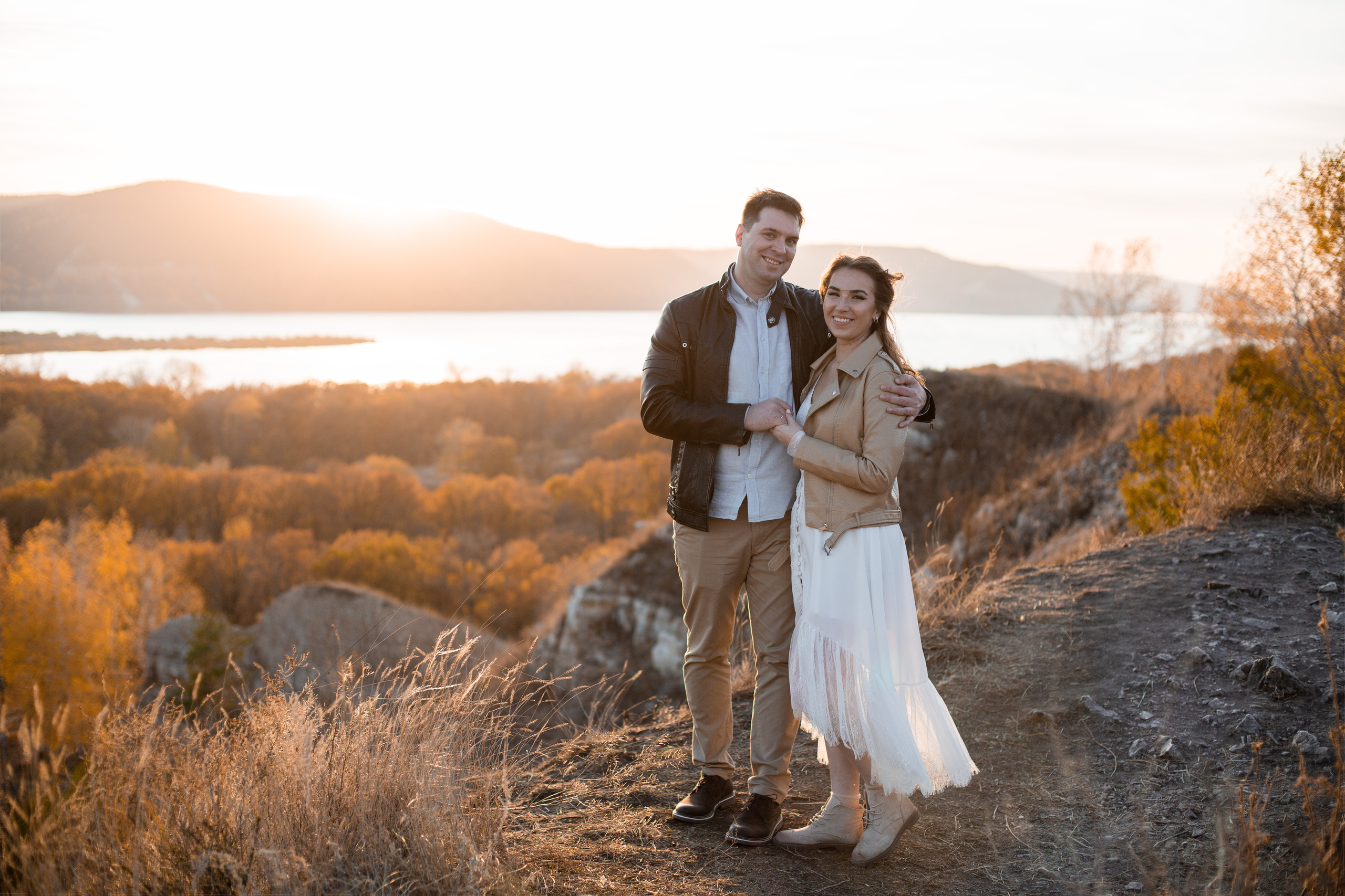 Лавстори с красивым видами. Свадебный фотограф в Самаре Катерина Мостовая