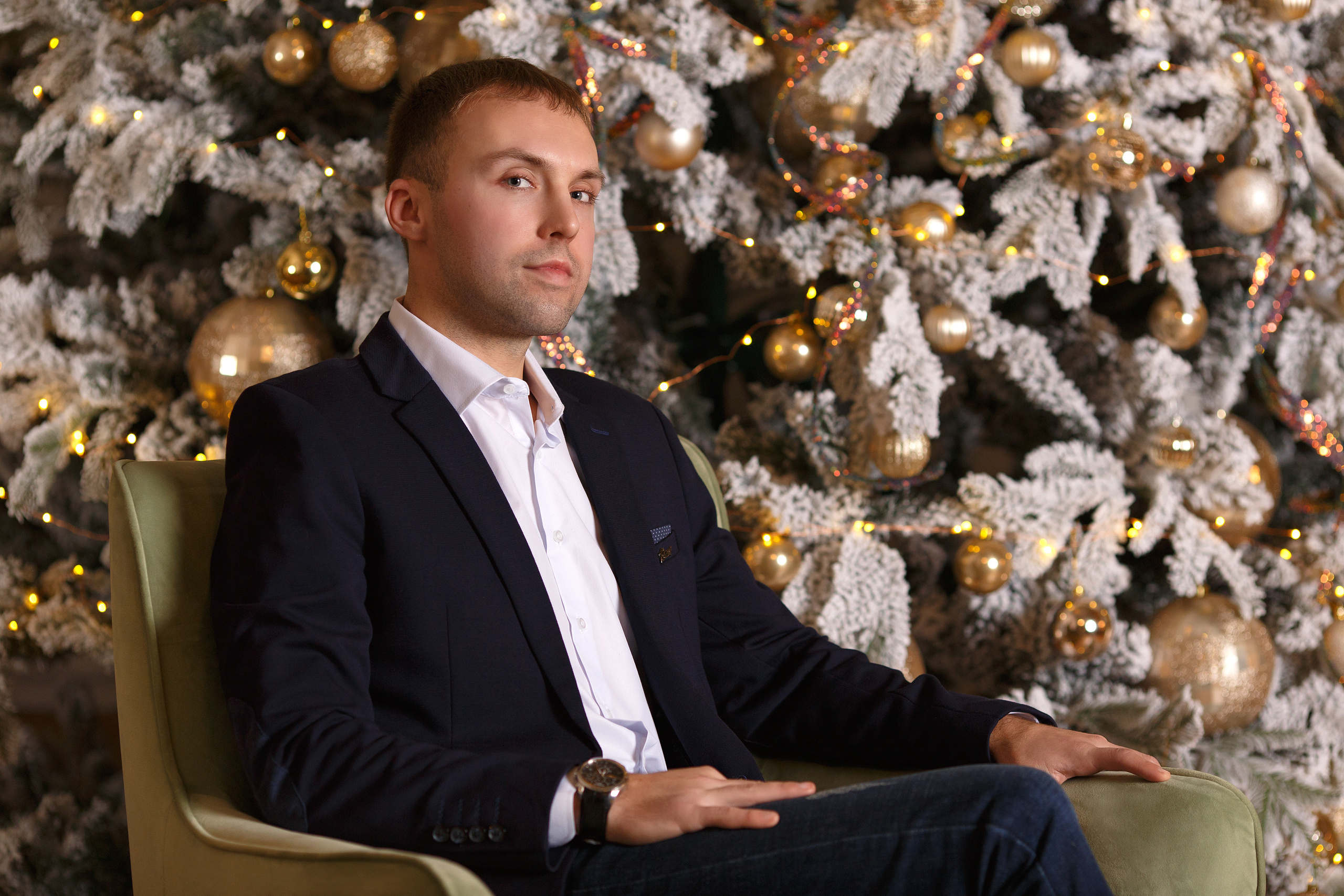 Семейная новогодняя фотосессия. Ярославль. Свадебный и семейный фотограф в Ярославле Александр Лобков