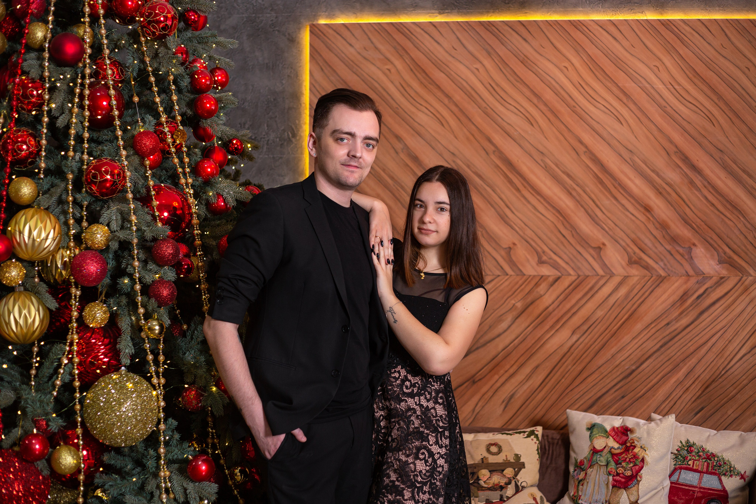 Семейная новогодняя фотосессия. Ярославль. Свадебный и семейный фотограф в Ярославле Александр Лобков