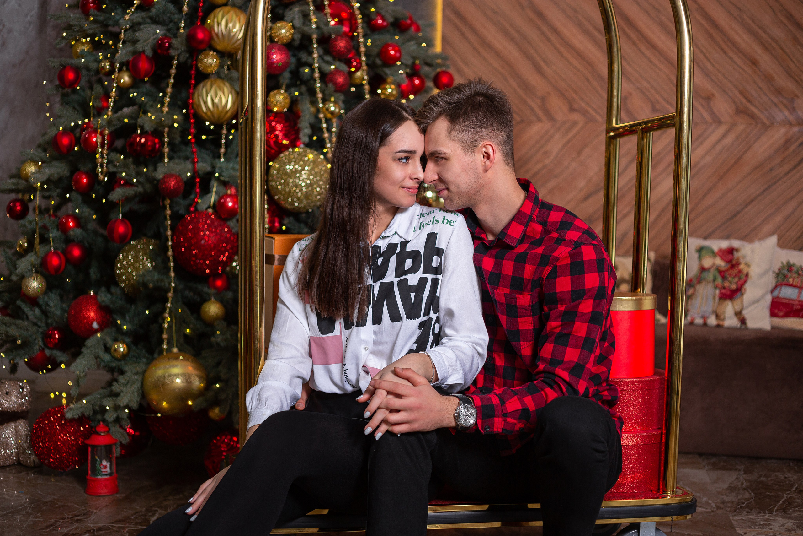 Семейная новогодняя фотосессия. Ярославль. Свадебный и семейный фотограф в Ярославле Александр Лобков