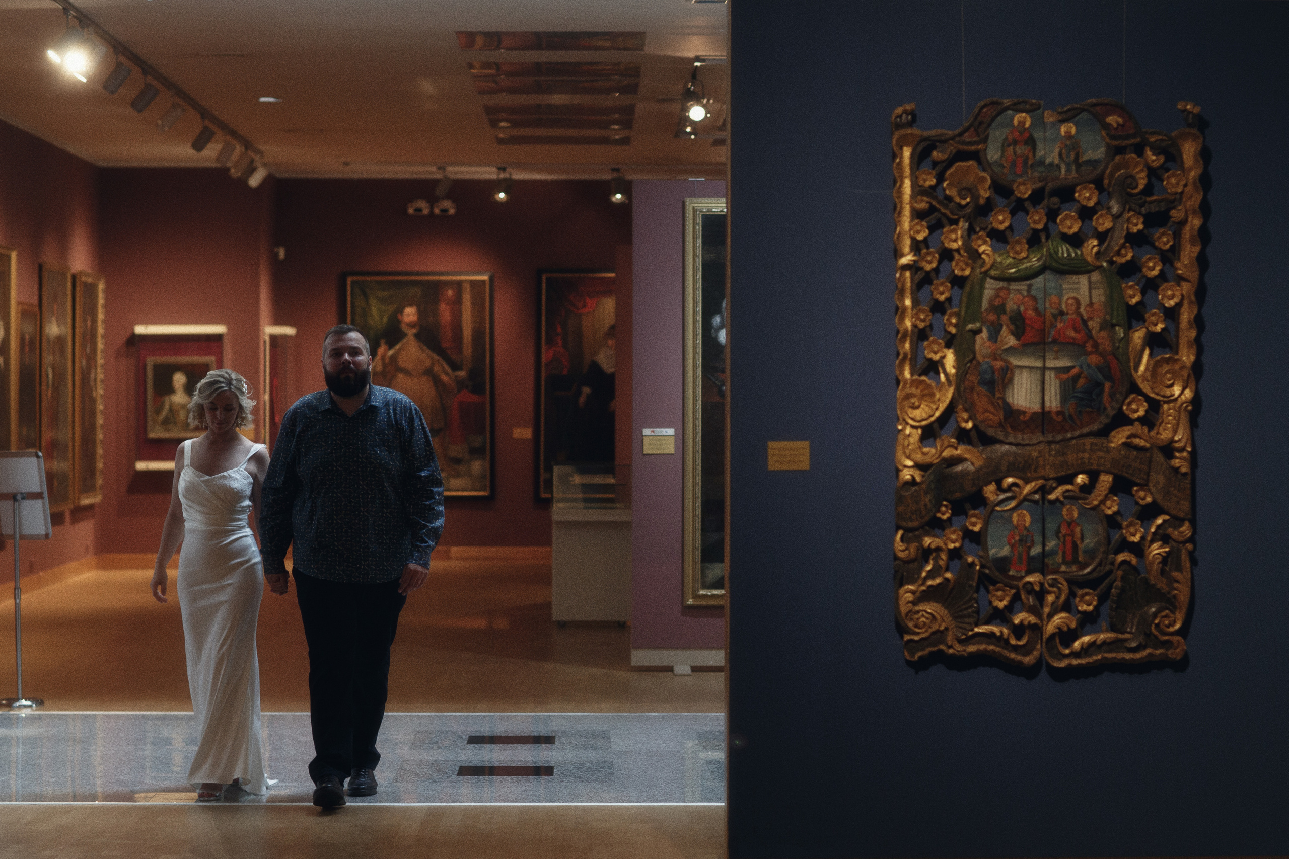 Свадебная фотосессия в музее