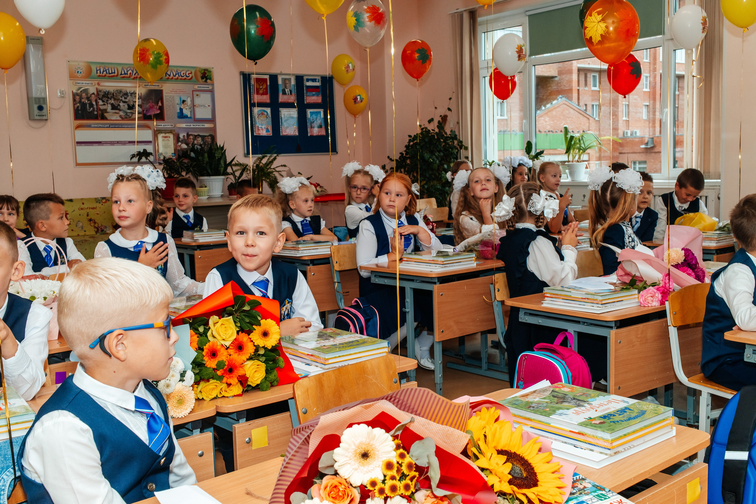 Фотосъёмка 1 сентября (торжественная линейка 1 класс)