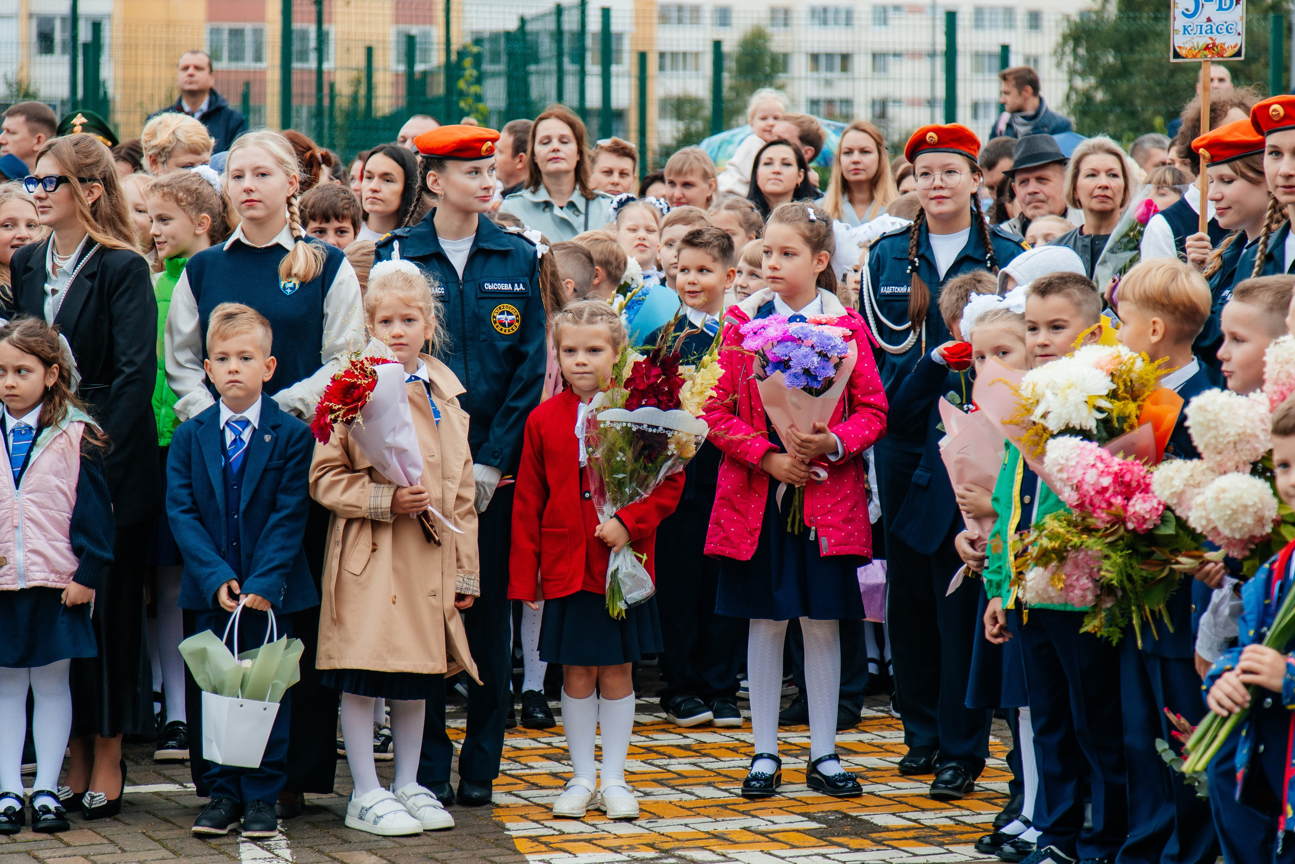 Фотосъёмка 1 сентября (торжественная линейка 1 класс)