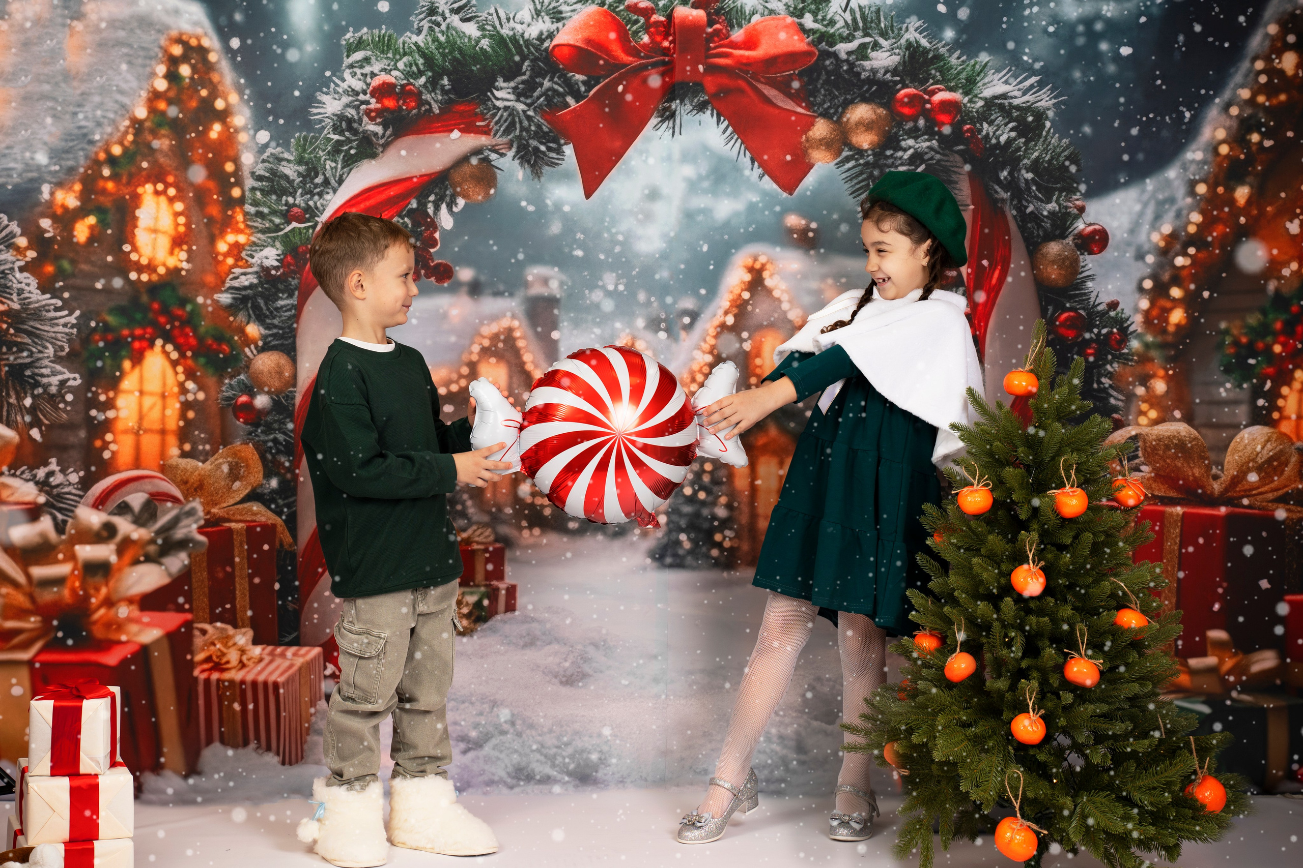 Новогодний проект 2026. Семейный и детский фотограф Ольга Кравцова