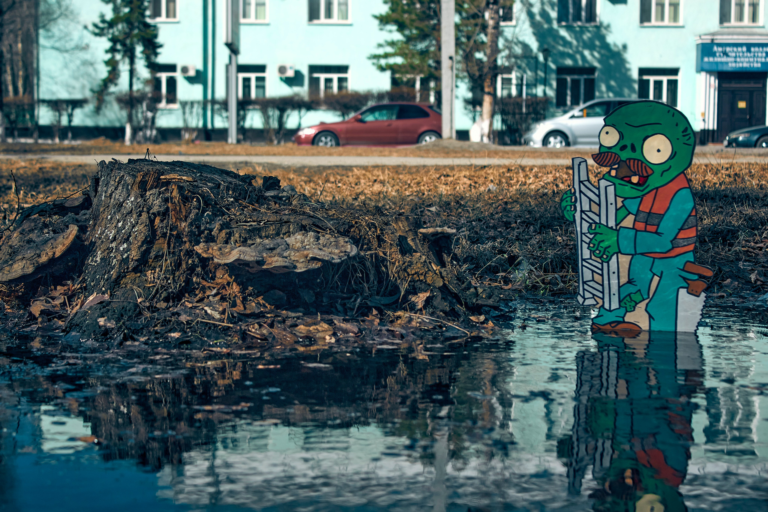 Plants vs Zombies. Художник Рыбак Николай