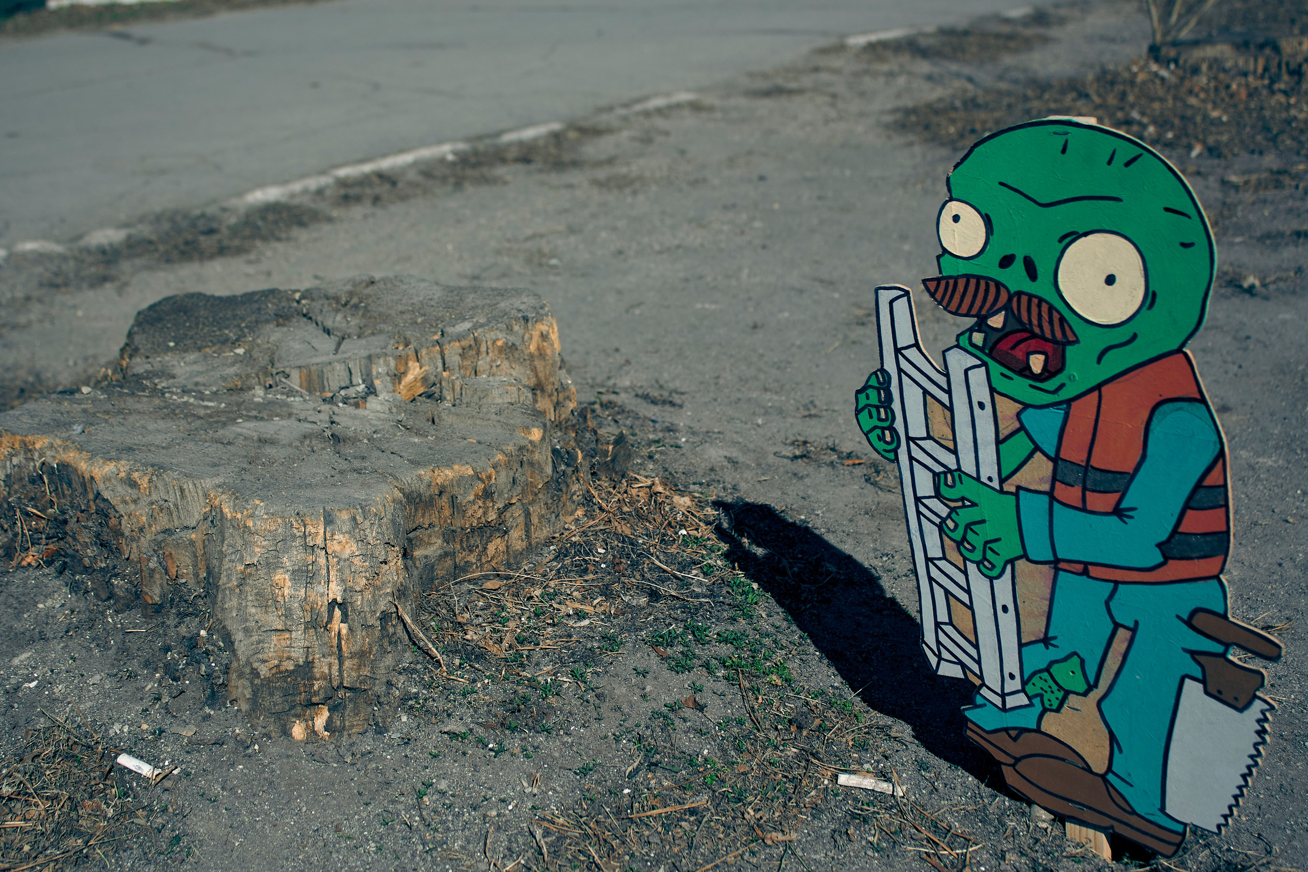 Plants vs Zombies. Художник Рыбак Николай