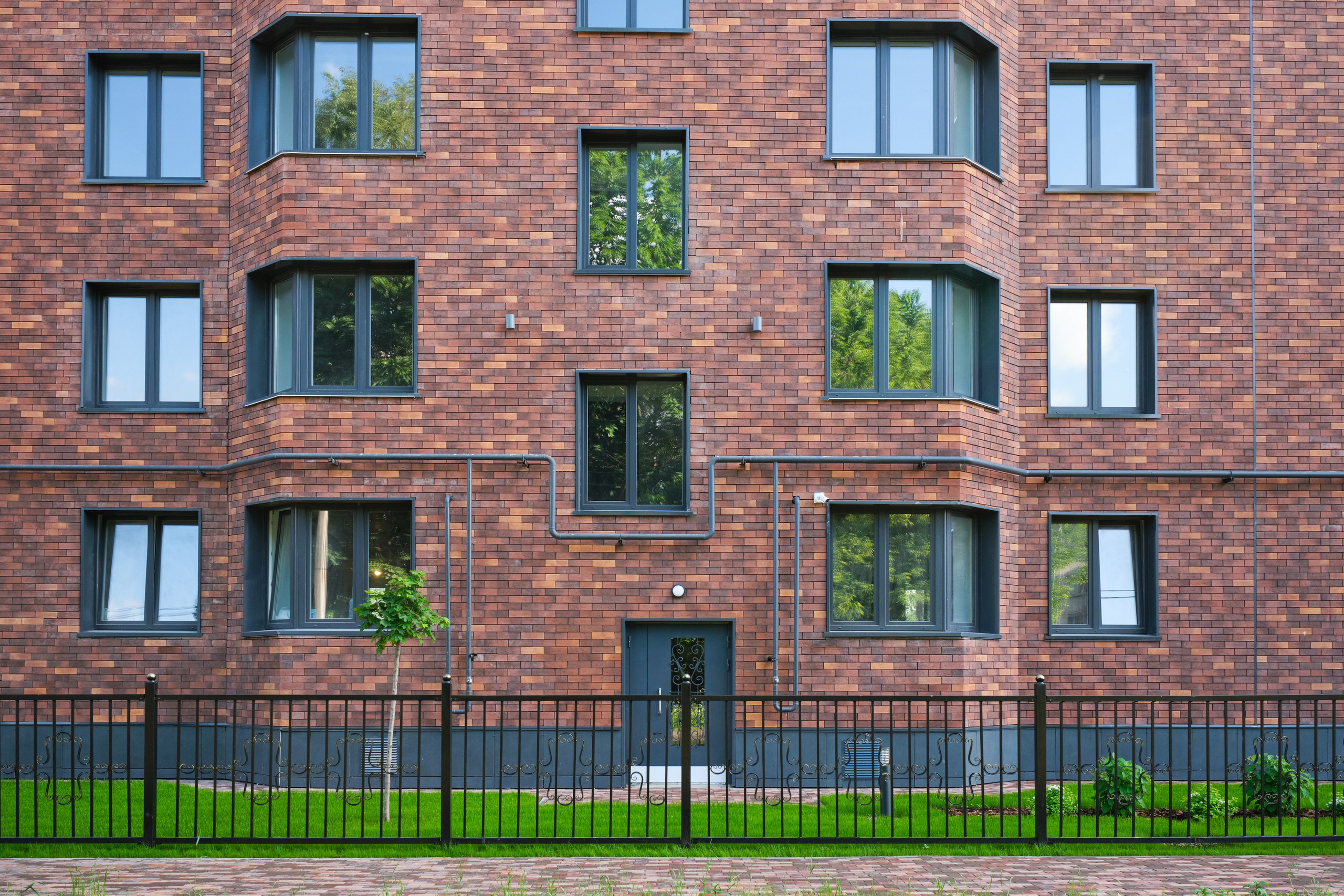 Навесной вентилируемый фасад Борисовские Мануфактуры