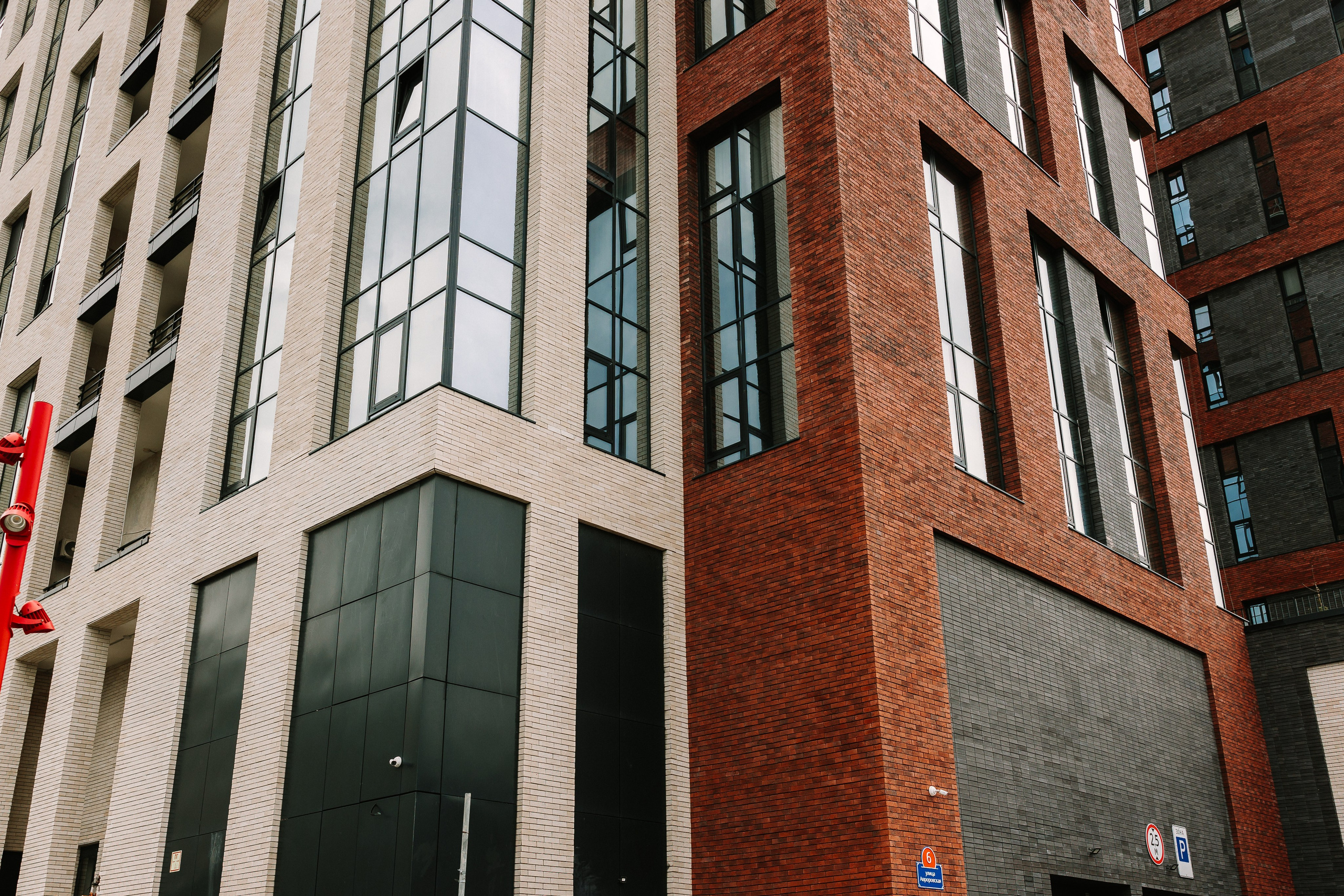 Навесной вентилируемый фасад Борисовские Мануфактуры