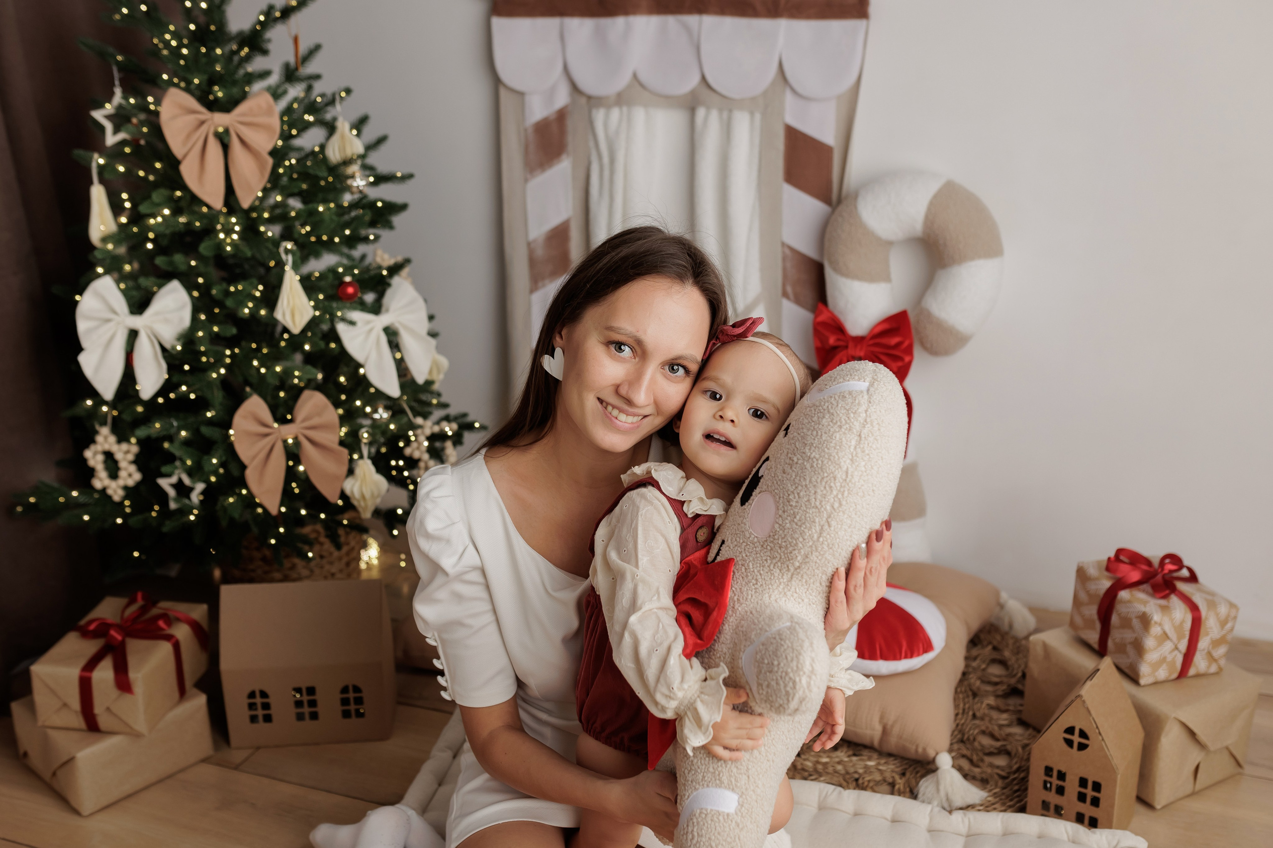 Новый год — 2026. Фотограф новорожденных и малышей в Уфе Шелагина Ольга