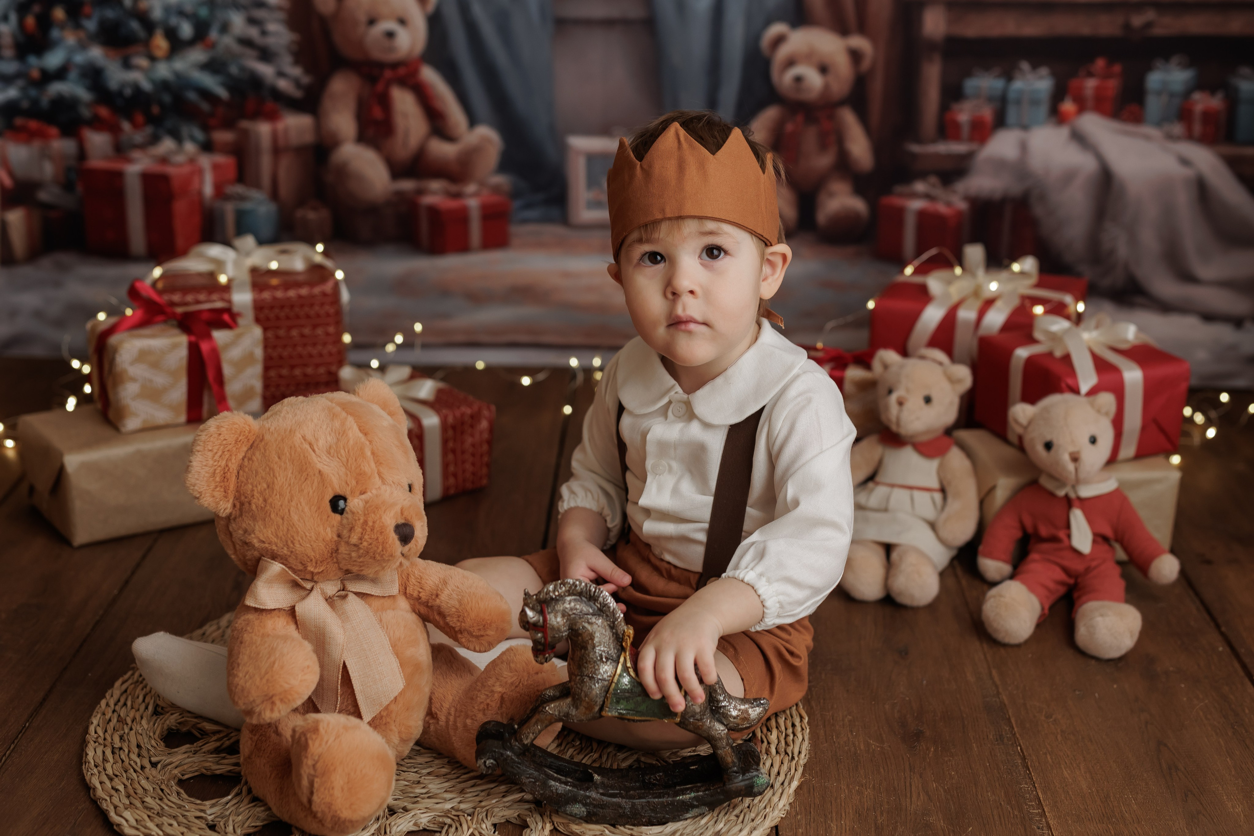 Новый год — 2026. Фотограф новорожденных и малышей в Уфе Шелагина Ольга