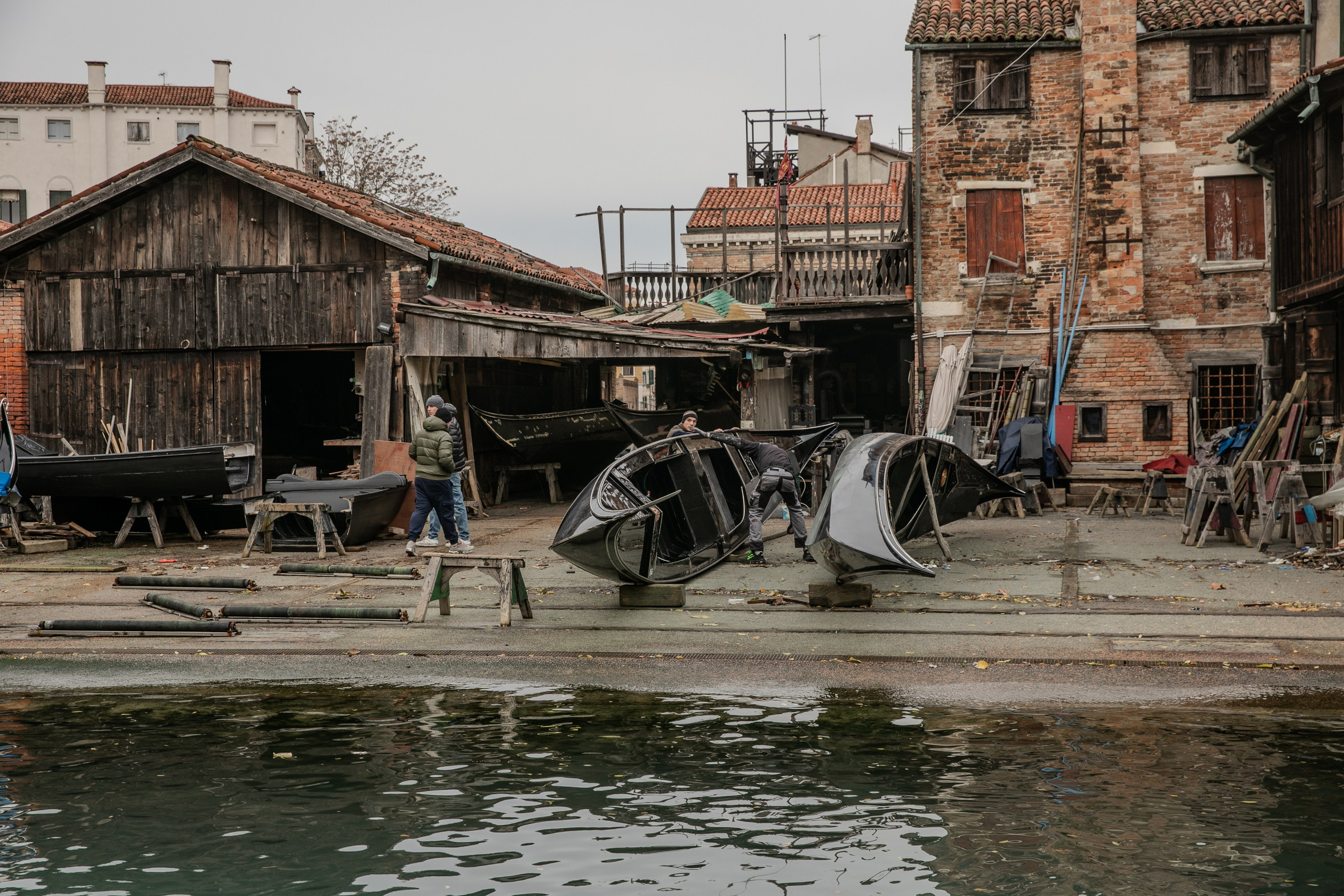 Зима в Венеции. Визуальный художник Лиана Даренская, Москва