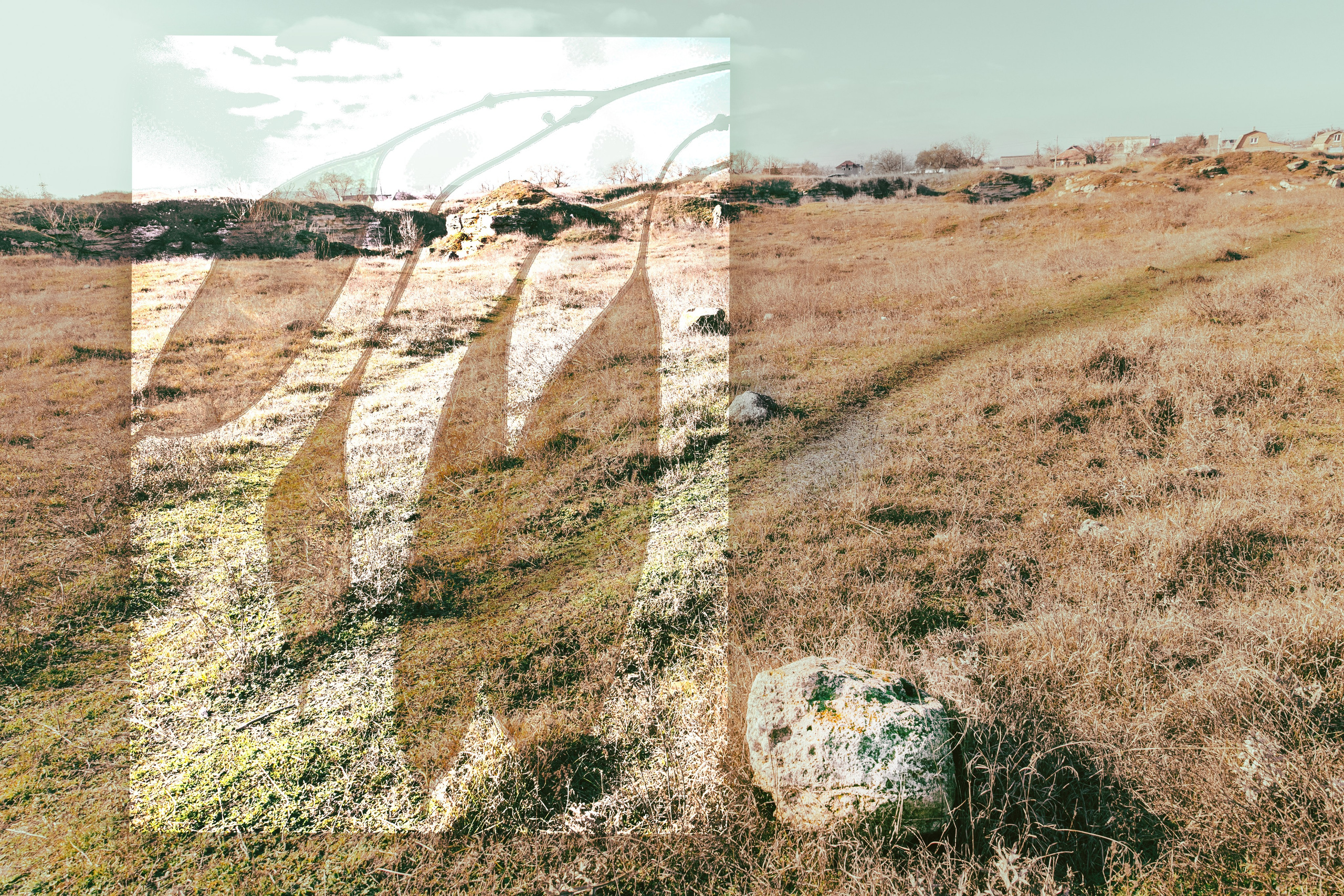 Power lines. Visual artist, photographer Liana Darenskaya, Moscow