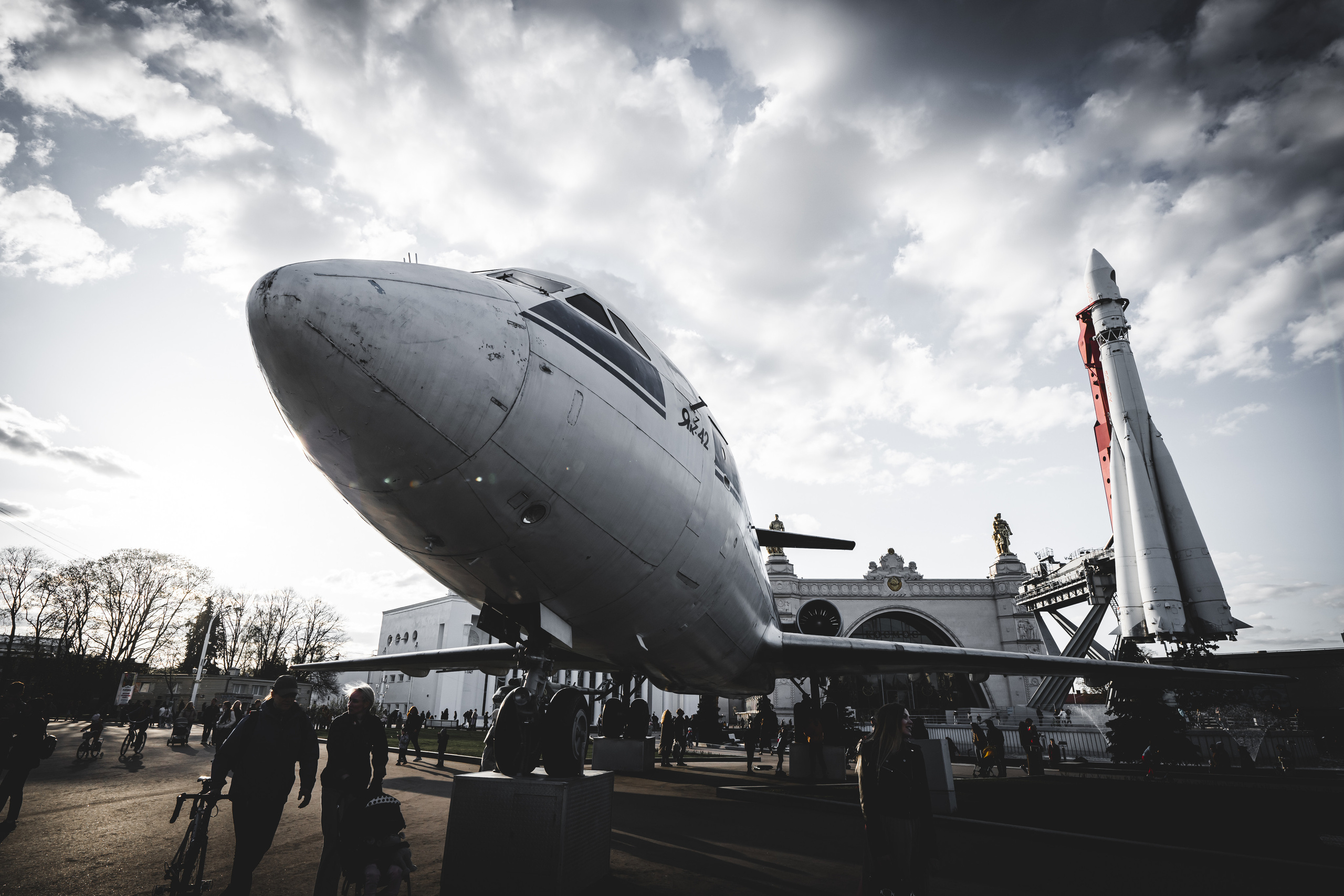 Самолет на ВДНХ