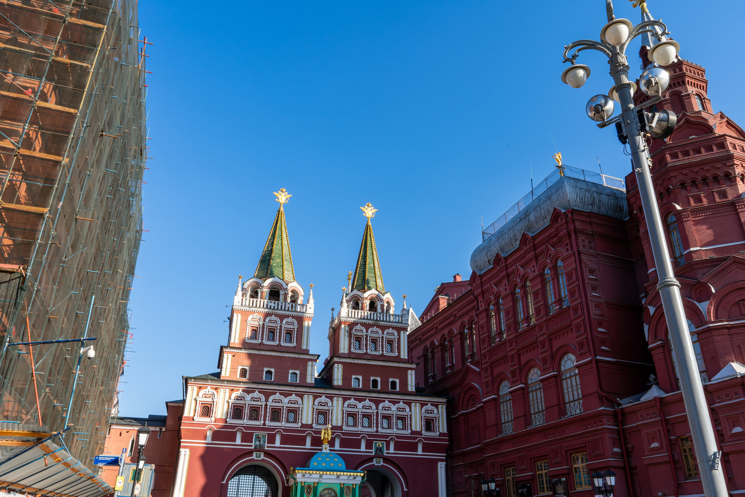 Исторический музей на Красной площади в Москве