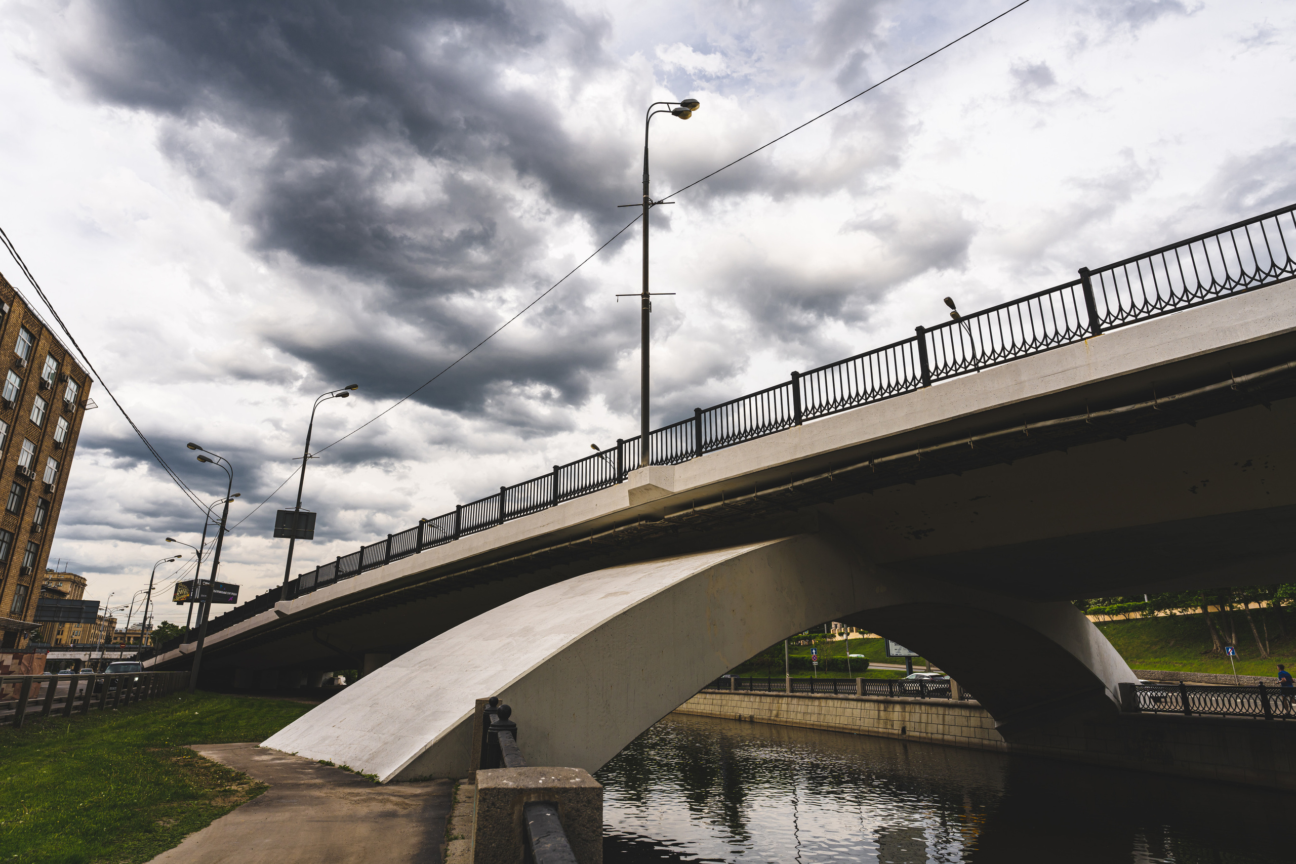 Новолефортовский мост ТТК в Москве