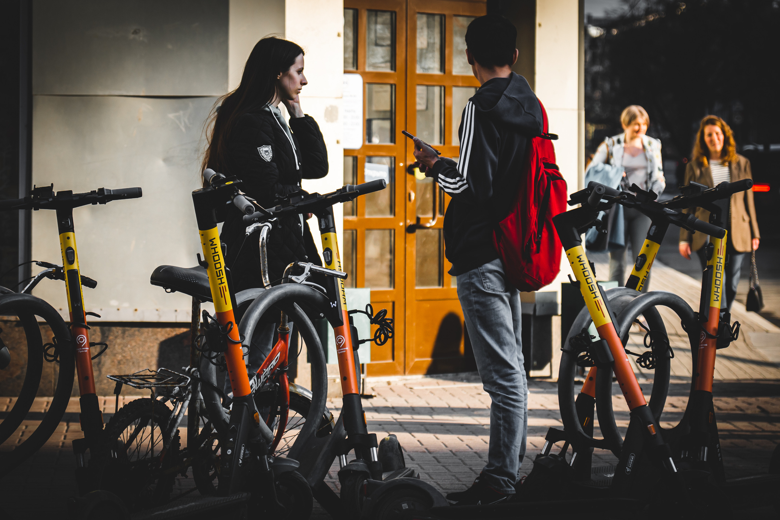 Прокат электрических самокатов на Старом Арбате в Москве