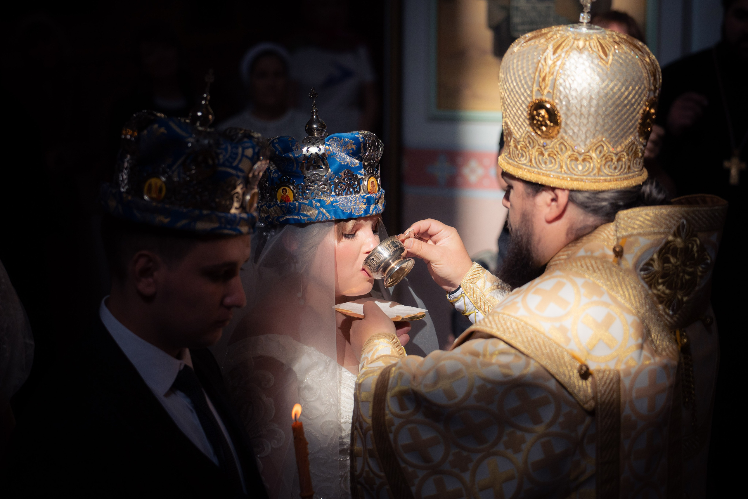 СЪЕМКИ — 2024. Антон и Татьяна Денисенко — В храме