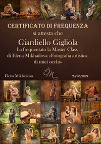 Lezioni di Elena Mikhailova. Fotografa Elena Mikhailova