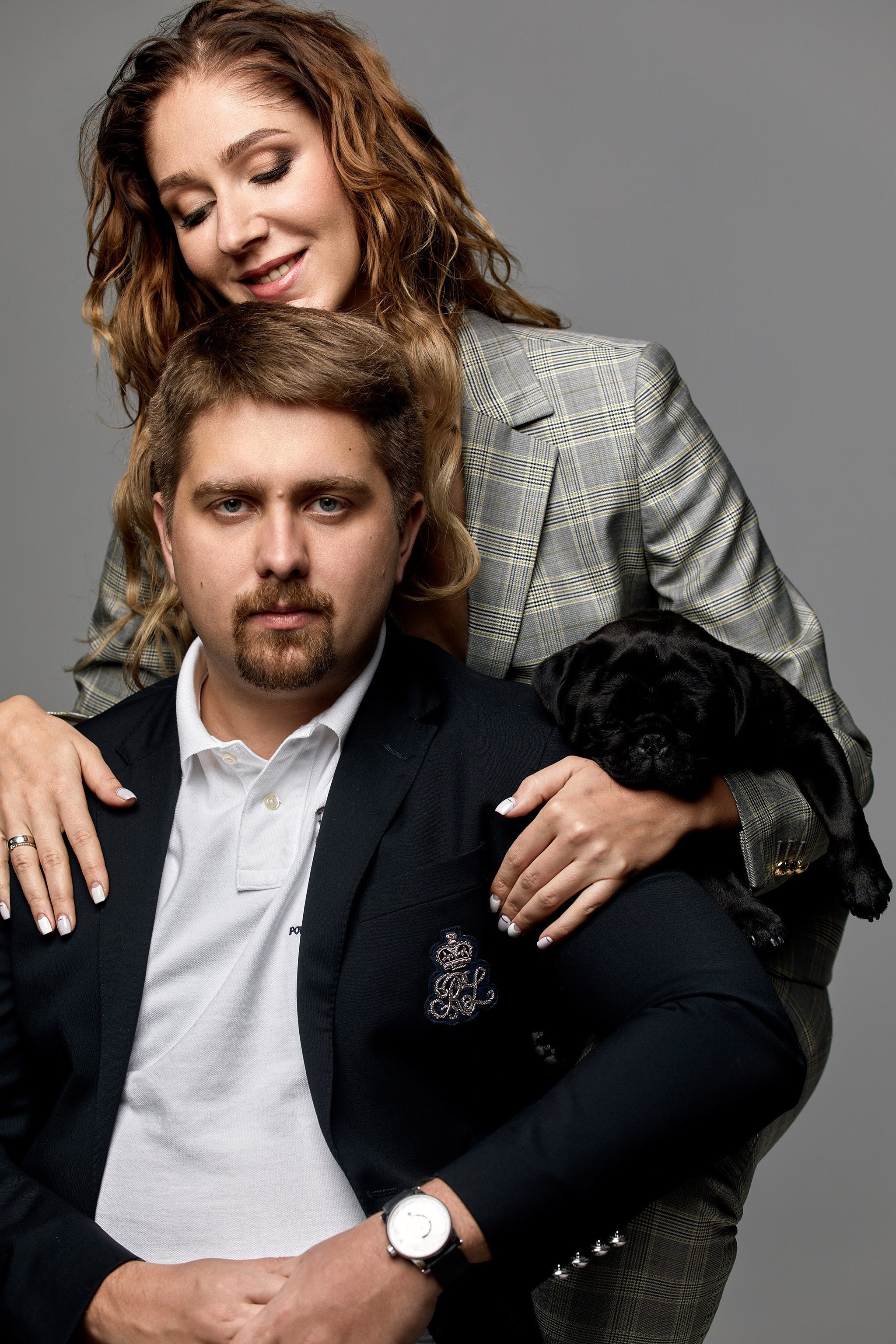 Дмитрий Кудряшов с женой. Индивидуальная съемка. Фотограф Игорь Цаплин